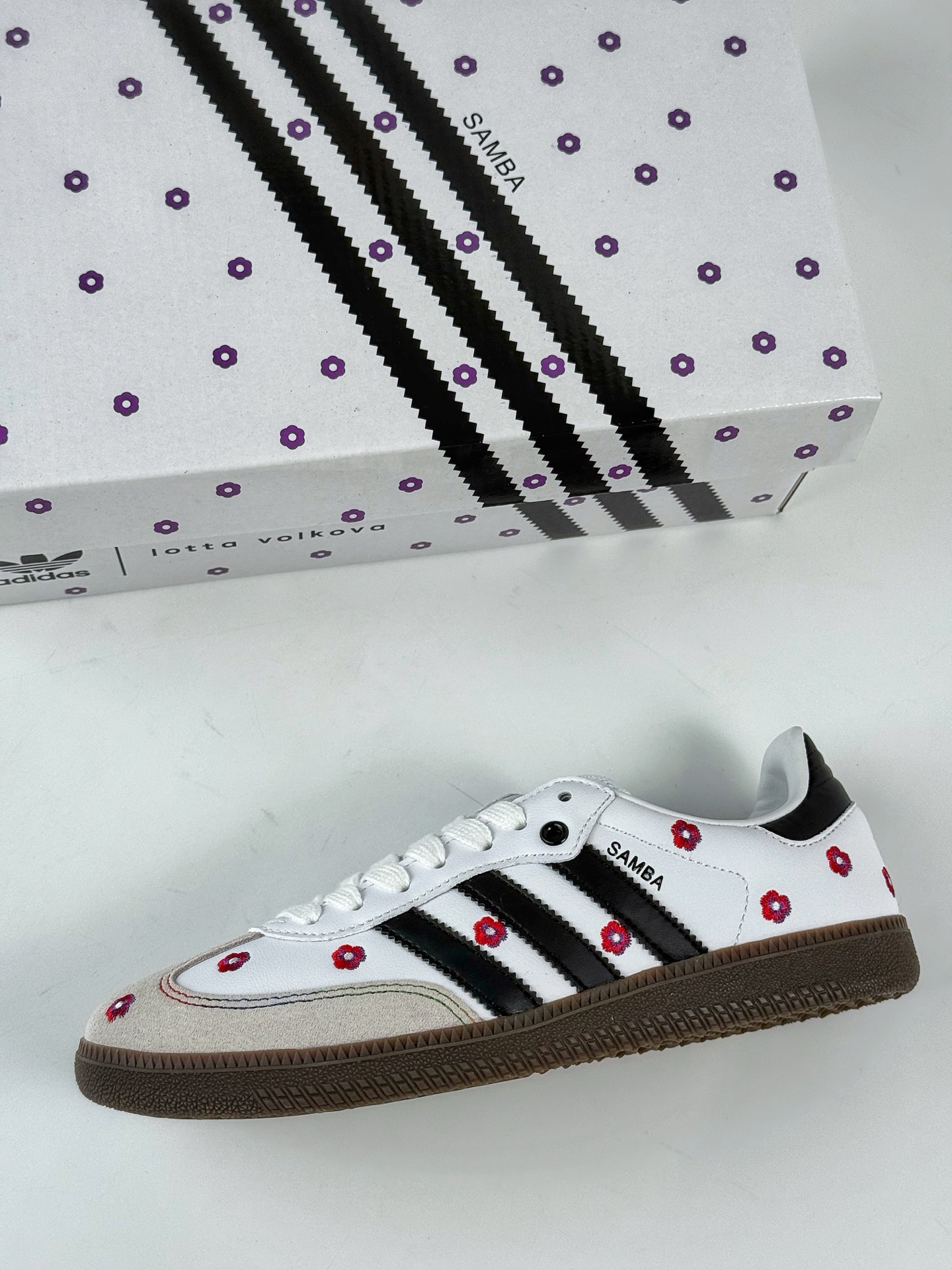 160 adidoriginals Samba OG 灰白小花 IF4391-Chinese UA Cheap High Quatity Brand Clothes Bags handbags Sneakers wholesale wholesaler seller from China Factory suppliers Fashion Clothing Shoes best Quality Beautiful Price 160 adidoriginals Samba OG 灰白小花 IF4391