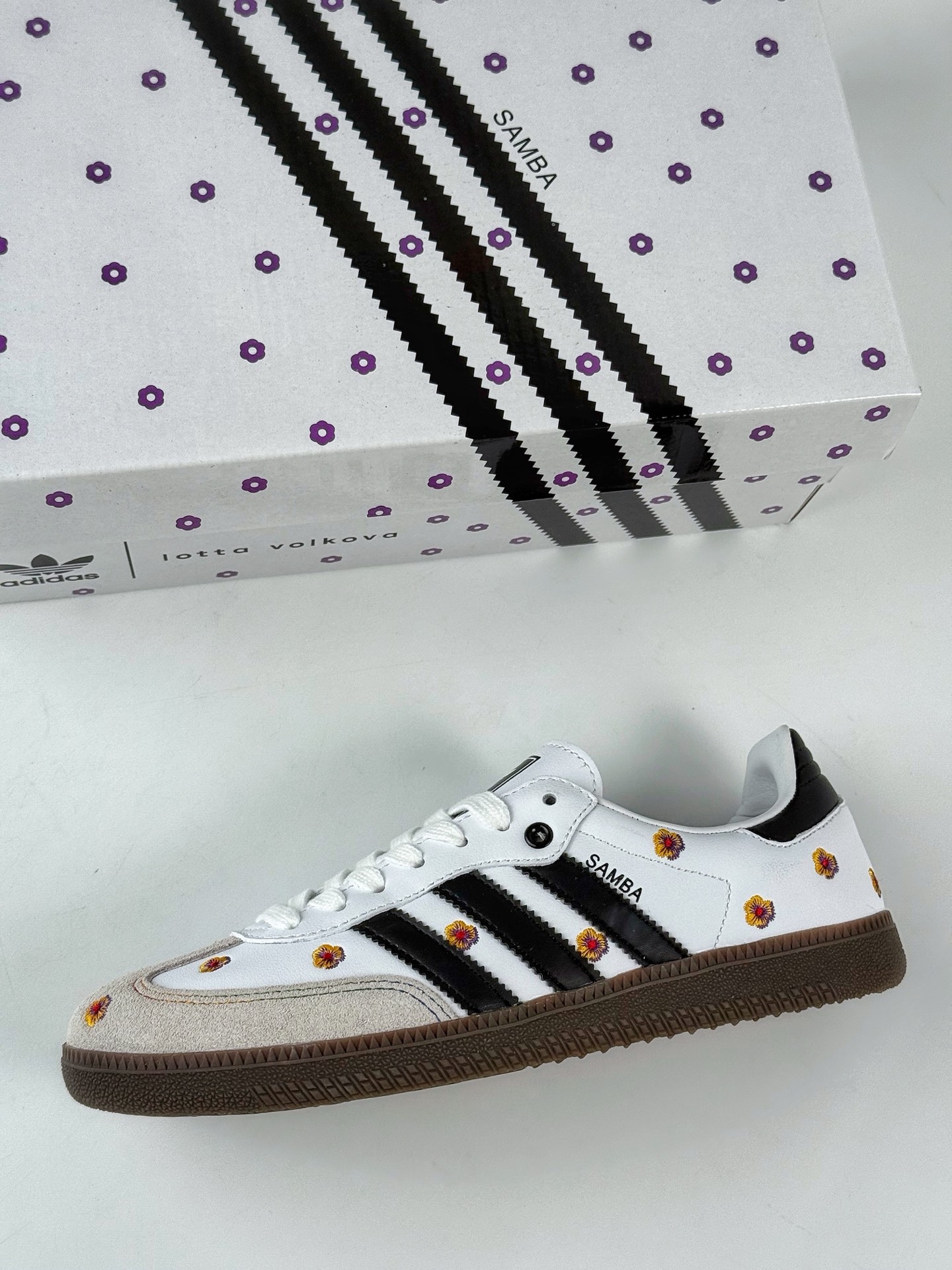 160 adidoriginals Samba OG 灰白小花 IF4398-Chinese UA Cheap High Quatity Brand Clothes Bags handbags Sneakers wholesale wholesaler seller from China Factory suppliers Fashion Clothing Shoes best Quality Beautiful Price 160 adidoriginals Samba OG 灰白小花 IF4398