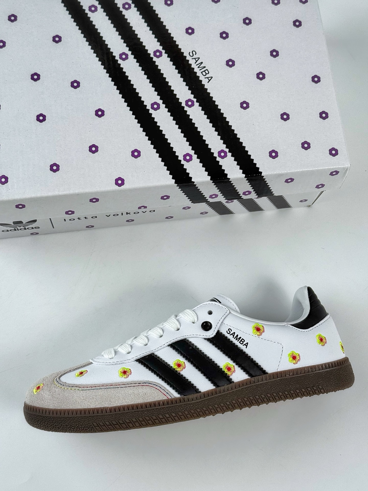 160 adidoriginals Samba OG 灰白小花 IF4396-Chinese UA Cheap High Quatity Brand Clothes Bags handbags Sneakers wholesale wholesaler seller from China Factory suppliers Fashion Clothing Shoes best Quality Beautiful Price 160 adidoriginals Samba OG 灰白小花 IF4396