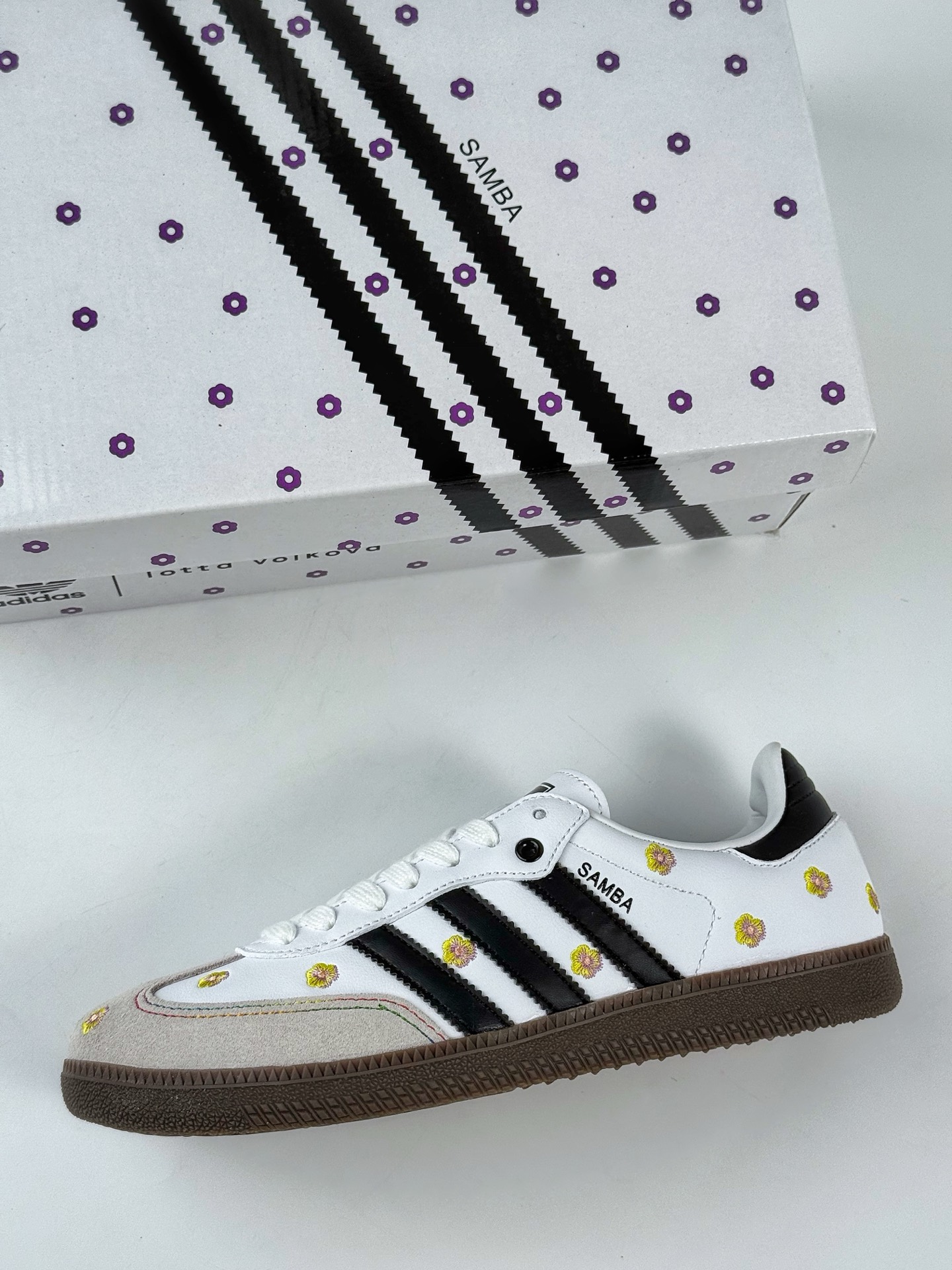 160 adidoriginals Samba OG 灰白小花 IF4395-Chinese UA Cheap High Quatity Brand Clothes Bags handbags Sneakers wholesale wholesaler seller from China Factory suppliers Fashion Clothing Shoes best Quality Beautiful Price 160 adidoriginals Samba OG 灰白小花 IF4395