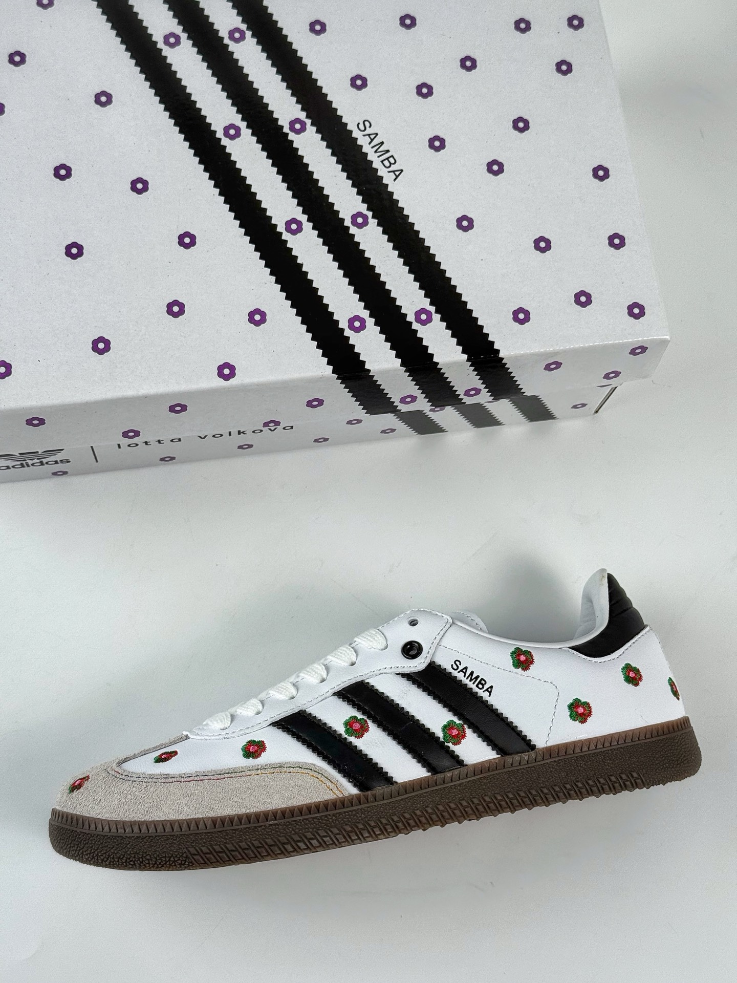 160 adidoriginals Samba OG 灰白小花 IF4393-Chinese UA Cheap High Quatity Brand Clothes Bags handbags Sneakers wholesale wholesaler seller from China Factory suppliers Fashion Clothing Shoes best Quality Beautiful Price 160 adidoriginals Samba OG 灰白小花 IF4393