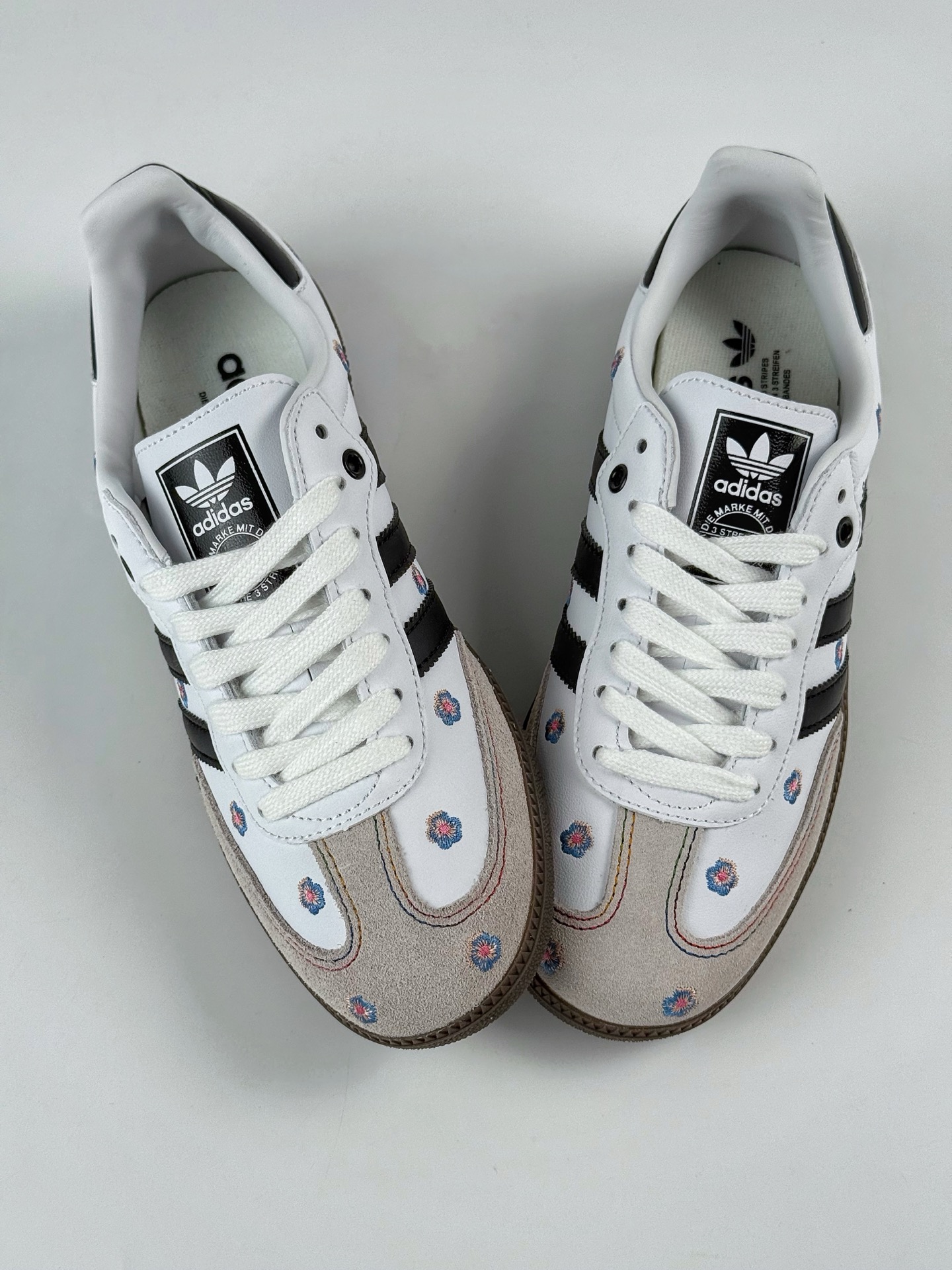 160 adidoriginals Samba OG 灰白小花  IF4392