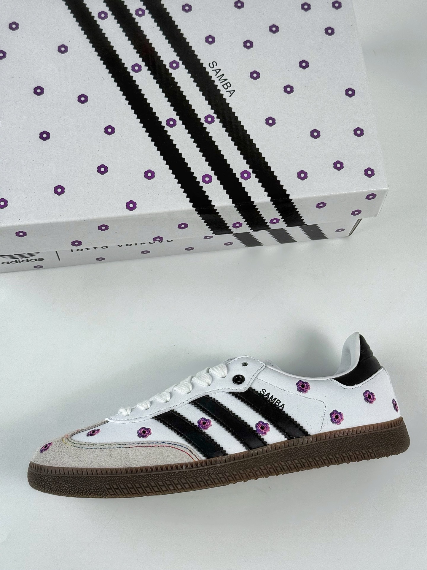 160 adidoriginals Samba OG 灰白小花 IF4390-Chinese UA Cheap High Quatity Brand Clothes Bags handbags Sneakers wholesale wholesaler seller from China Factory suppliers Fashion Clothing Shoes best Quality Beautiful Price 160 adidoriginals Samba OG 灰白小花 IF4390