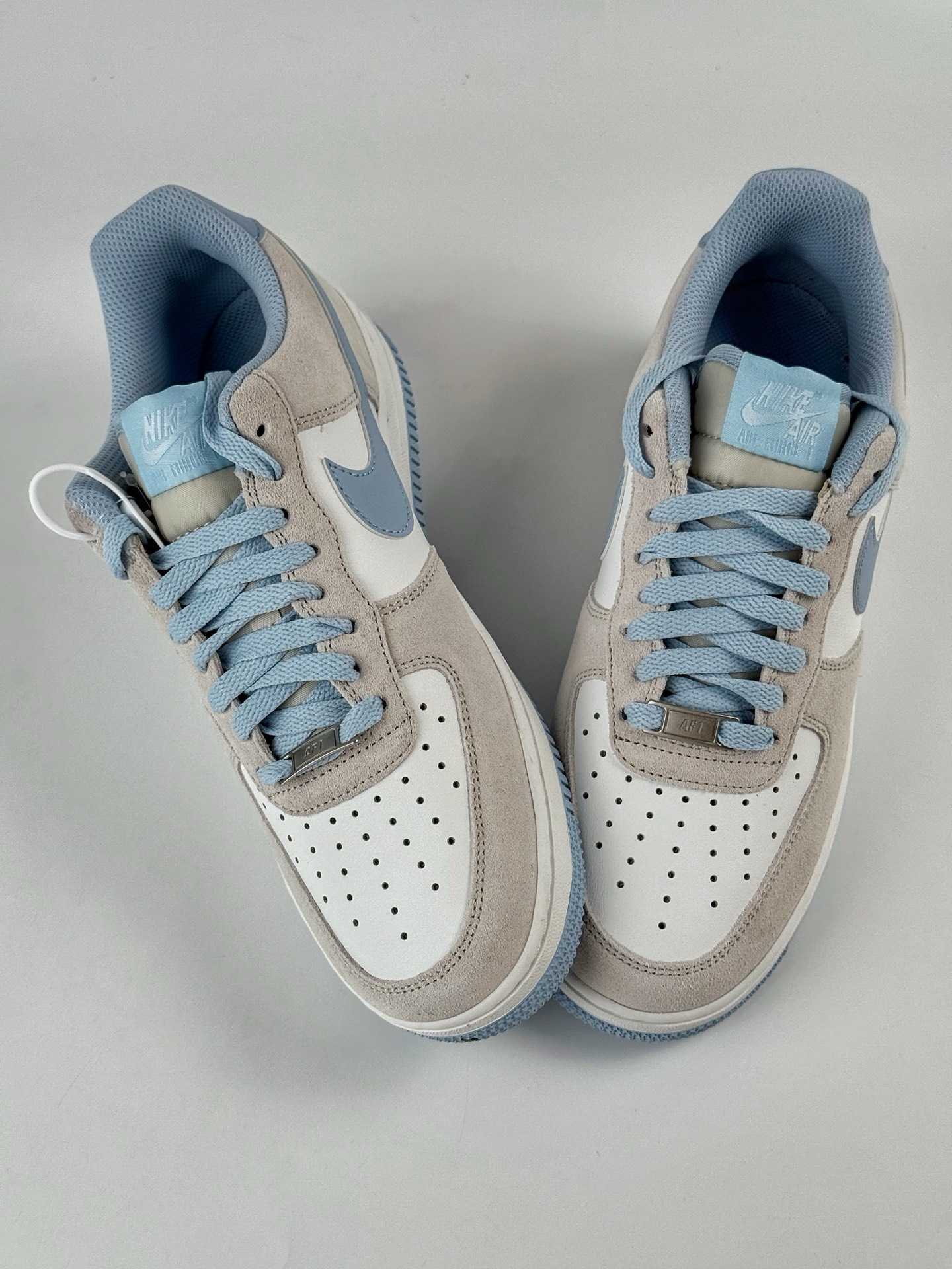 200 Nike Air Force 1 Low 07 灰蓝  FQ8714-005