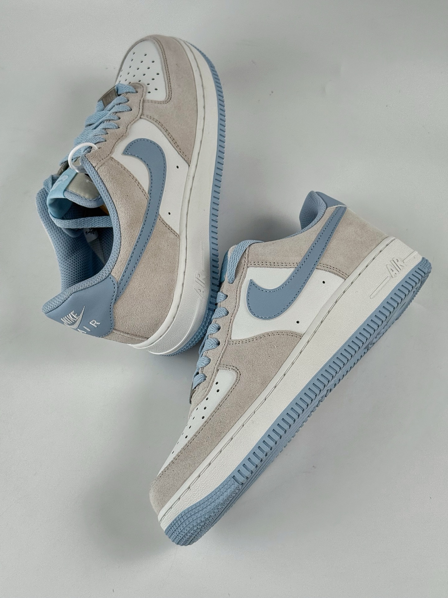 200 Nike Air Force 1 Low 07 灰蓝  FQ8714-005
