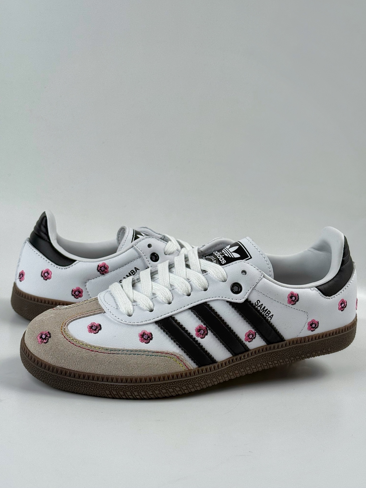 160 adidoriginals Samba OG 灰白小花 IF4389