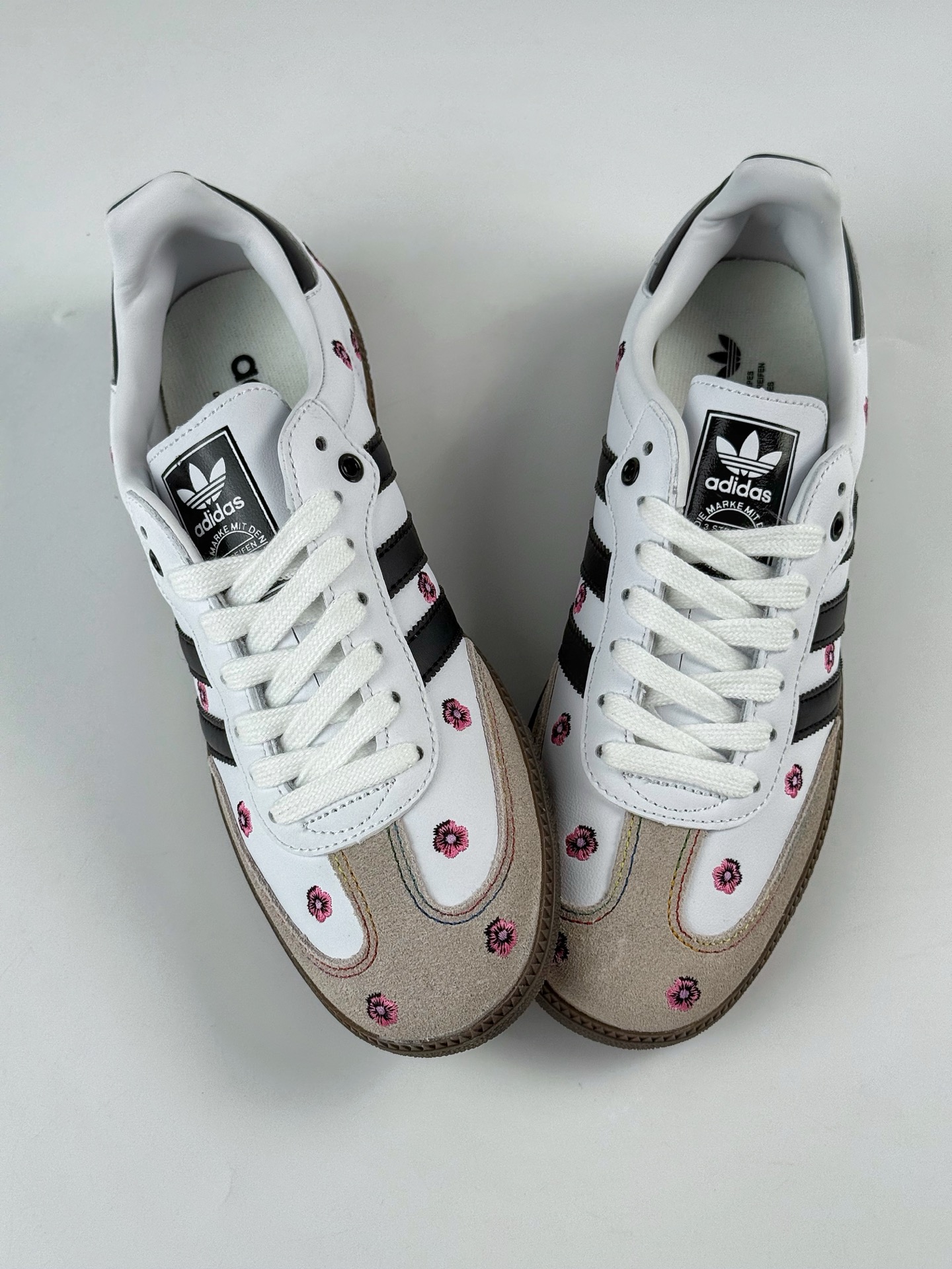 160 adidoriginals Samba OG 灰白小花 IF4389