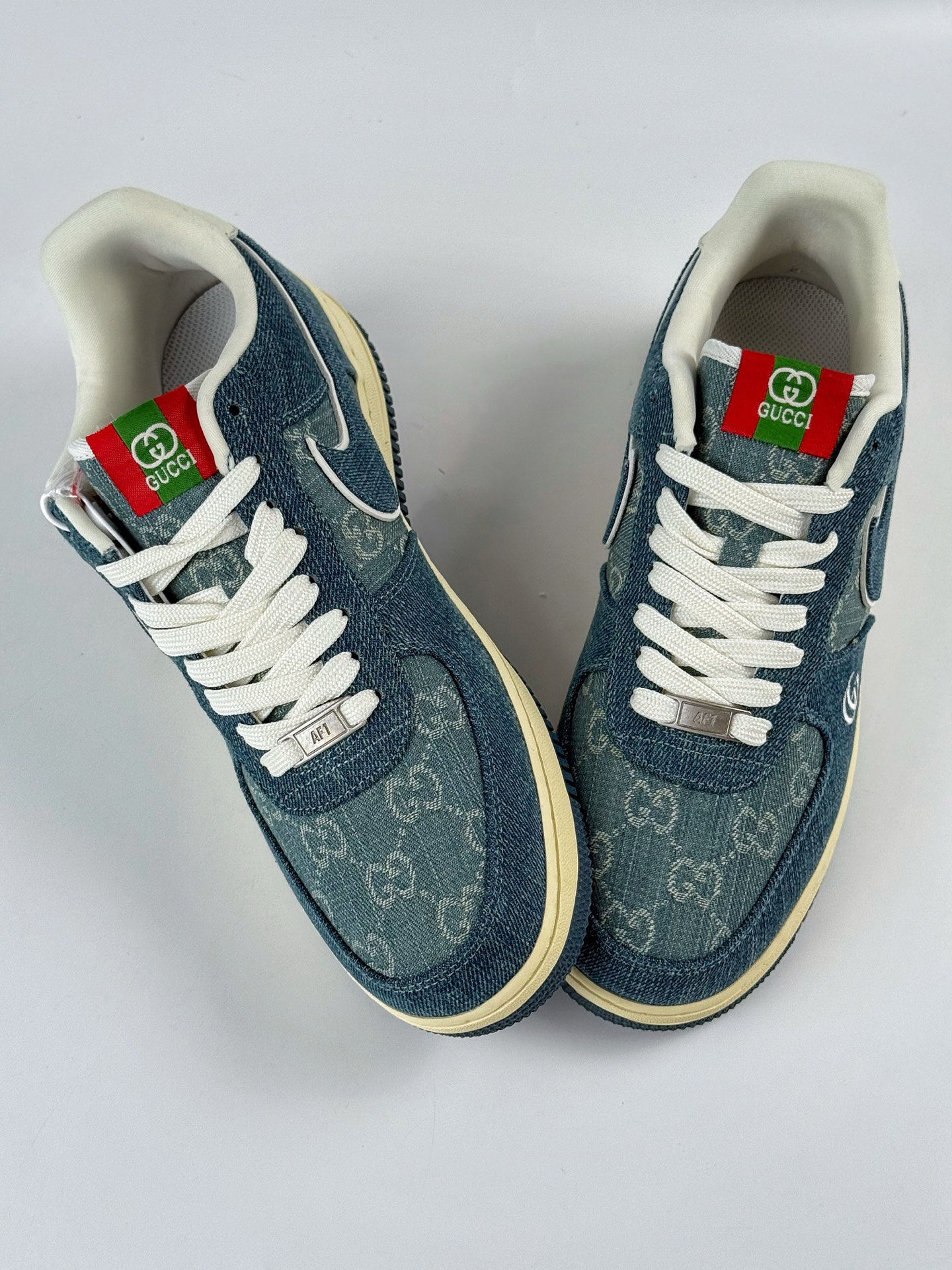 260 Nike Air Force 1 Low 07 x GUCCI 青蓝牛仔  SC0601-561