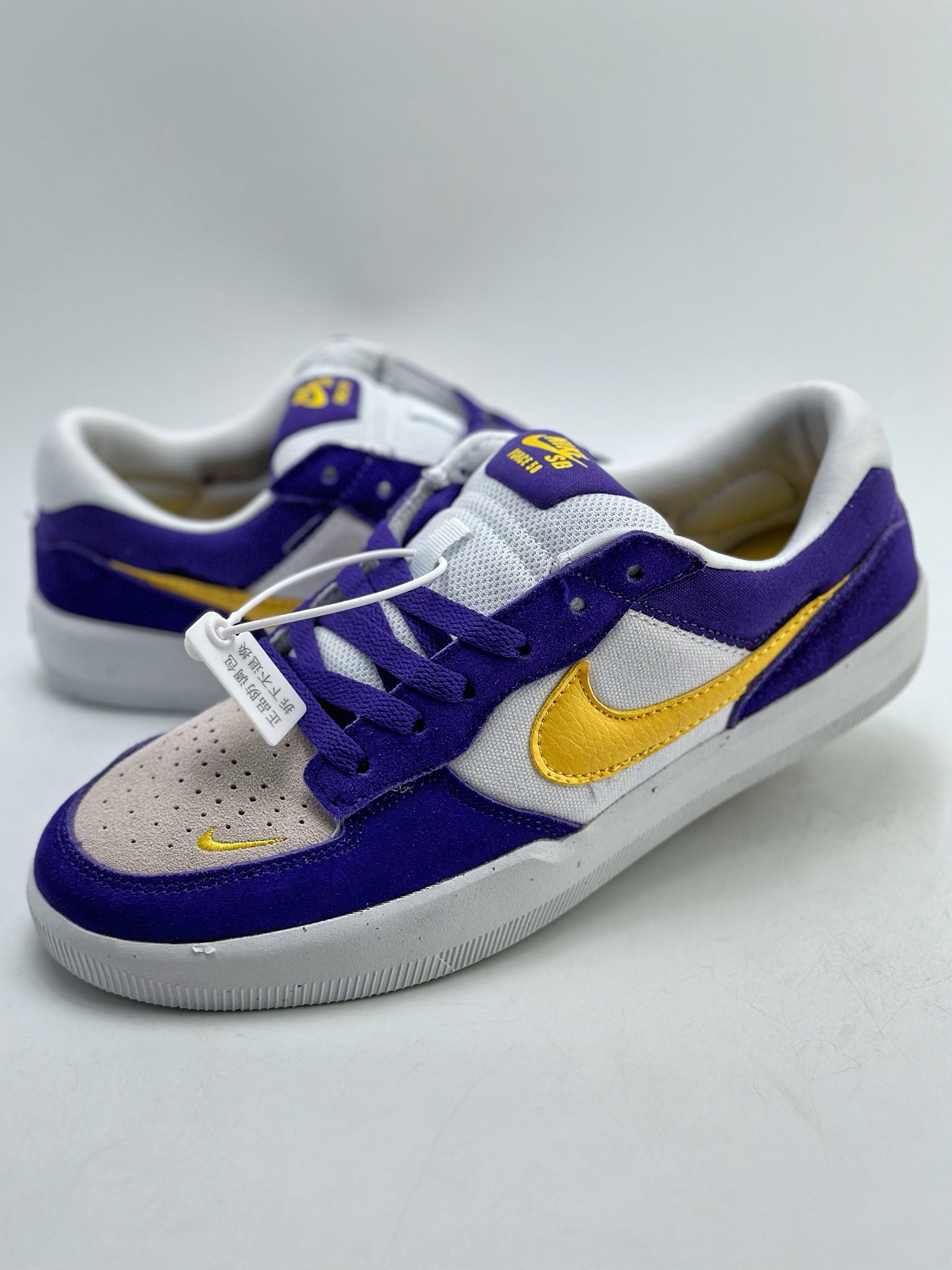 150 耐克Nike SB Force 58 纯原版本 硫化杯底 传统篮球风格  DV5477-500