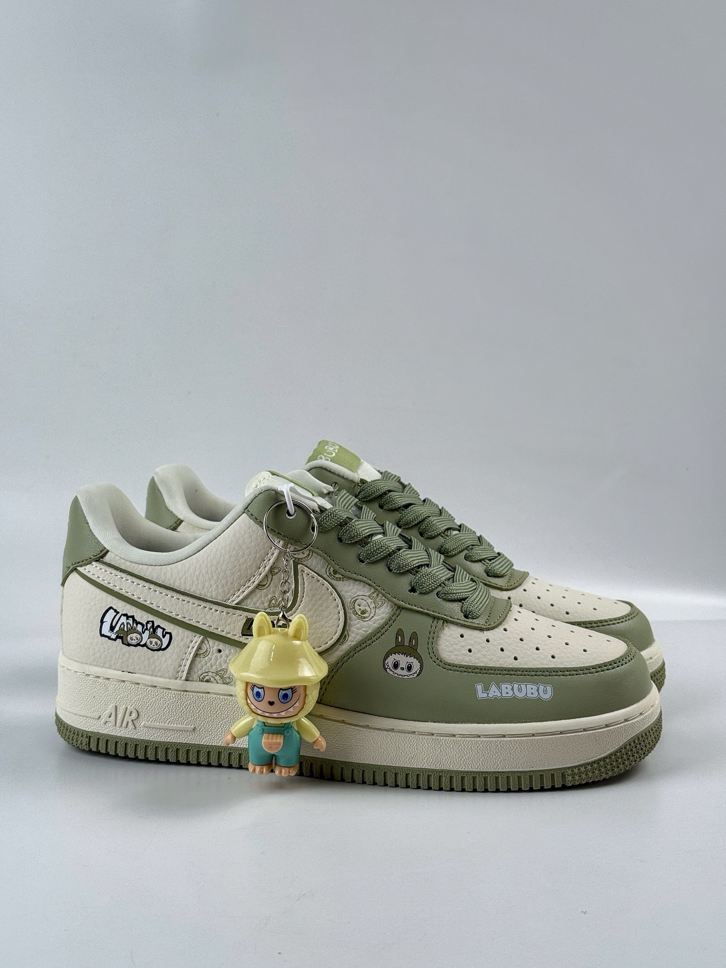 Nike Air Force 1 Low 07 x LABUBU 绿白  DX0188-093