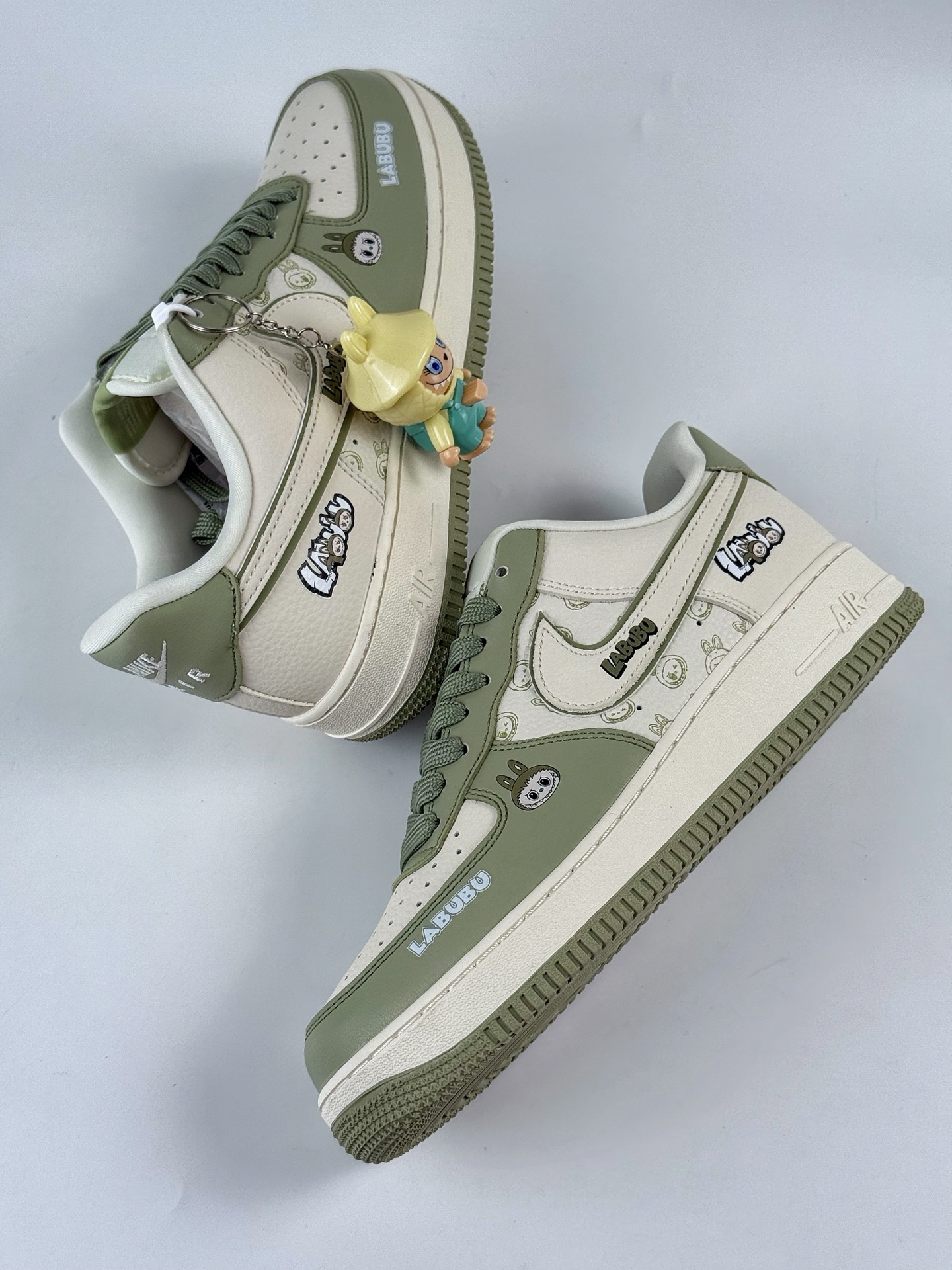 Nike Air Force 1 Low 07 x LABUBU 绿白  DX0188-093
