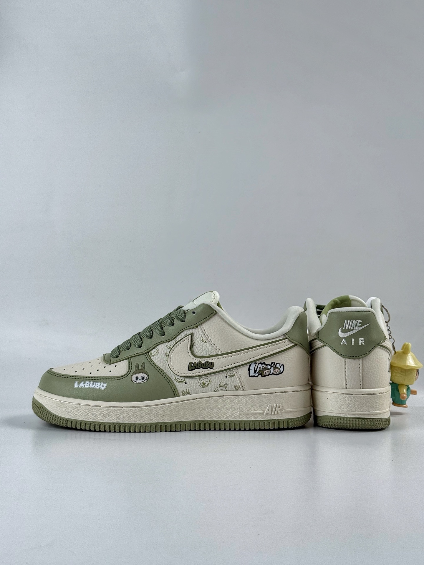 Nike Air Force 1 Low 07 x LABUBU 绿白  DX0188-093