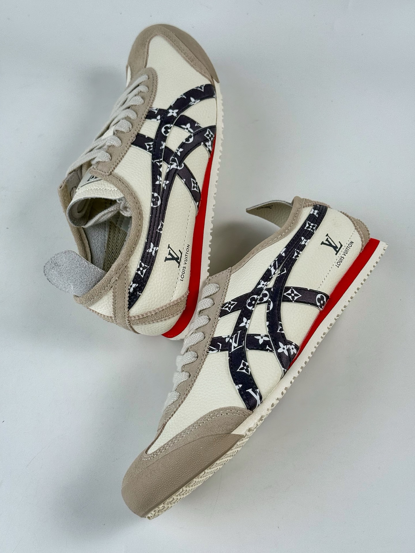 Onitsuka Tiger Mexico 66 Paraty x Louis Vuitton 百搭单品 板鞋 DL408-144