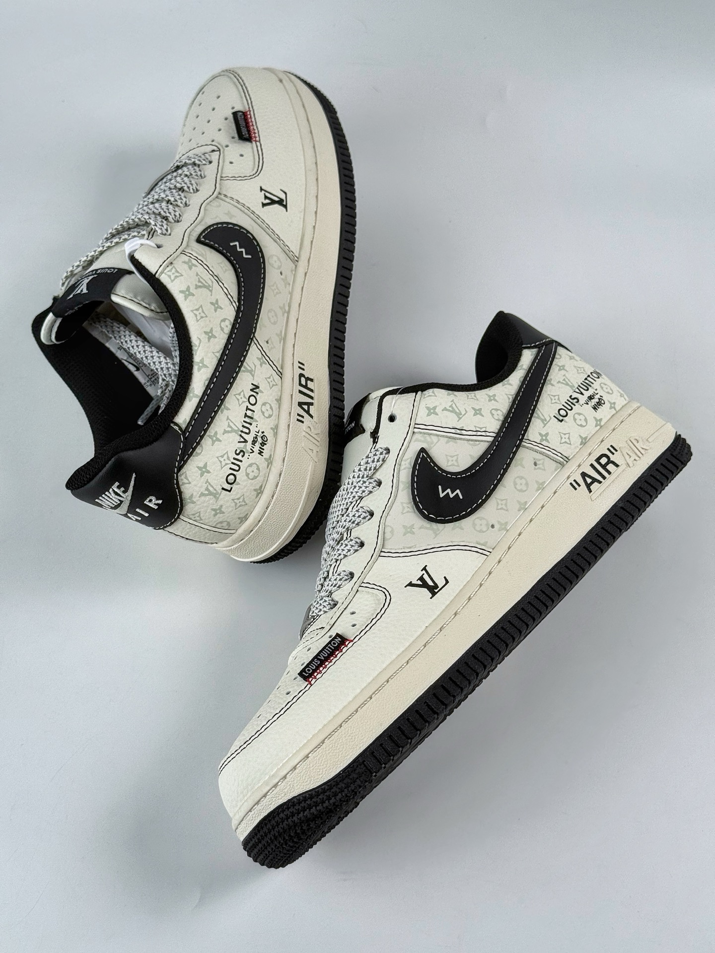 Nike Air Force 1 Low 07 x Louis Vuitton 白黑满天星 CS5050-Y09-莆田鞋,莆田鞋货源,高仿鞋,高仿鞋货源,安福档口,莆田高仿鞋,莆田鞋批发,高仿鞋批发,莆田高仿运动鞋,高仿运动鞋,莆田运动鞋 Nike Air Force 1 Low 07 x Louis Vuitton 白黑满天星 CS5050-Y09