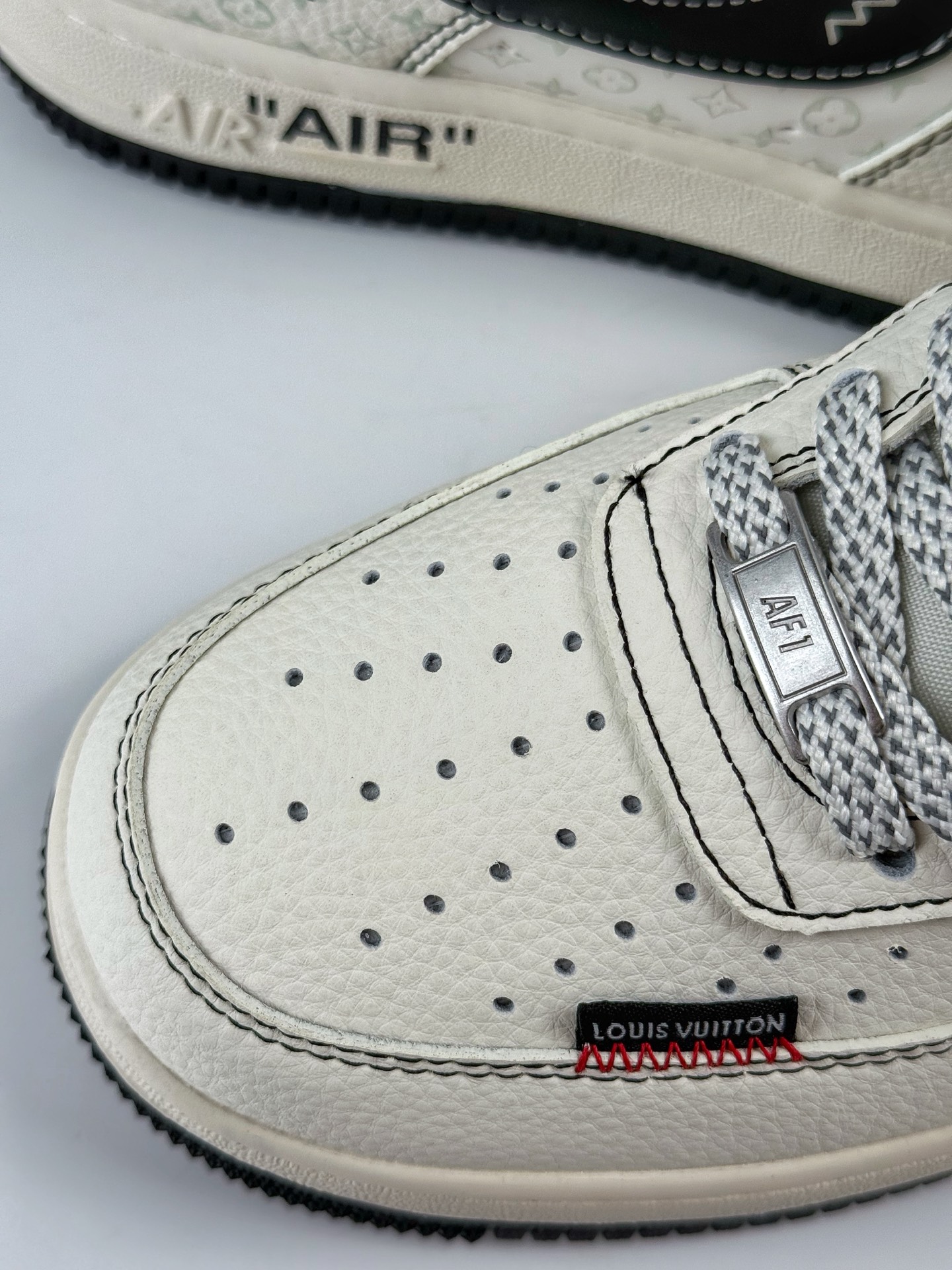 Nike Air Force 1 Low 07 x Louis Vuitton 白黑满天星 CS5050-Y09-莆田鞋,莆田鞋货源,高仿鞋,高仿鞋货源,安福档口,莆田高仿鞋,莆田鞋批发,高仿鞋批发,莆田高仿运动鞋,高仿运动鞋,莆田运动鞋 Nike Air Force 1 Low 07 x Louis Vuitton 白黑满天星 CS5050-Y09