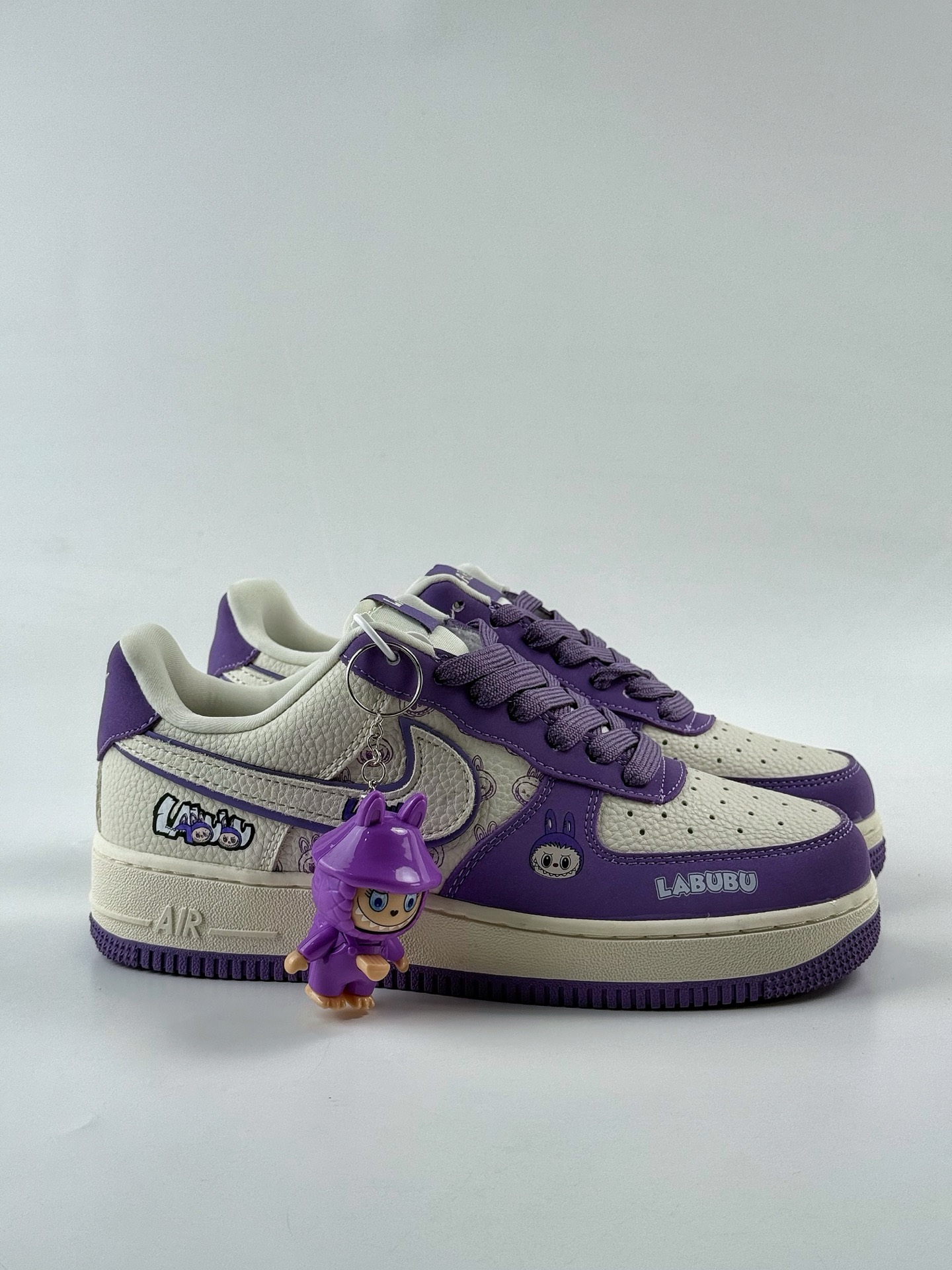 Nike Air Force 1 Low 07 x LABUBU 紫白  DK0188-090
