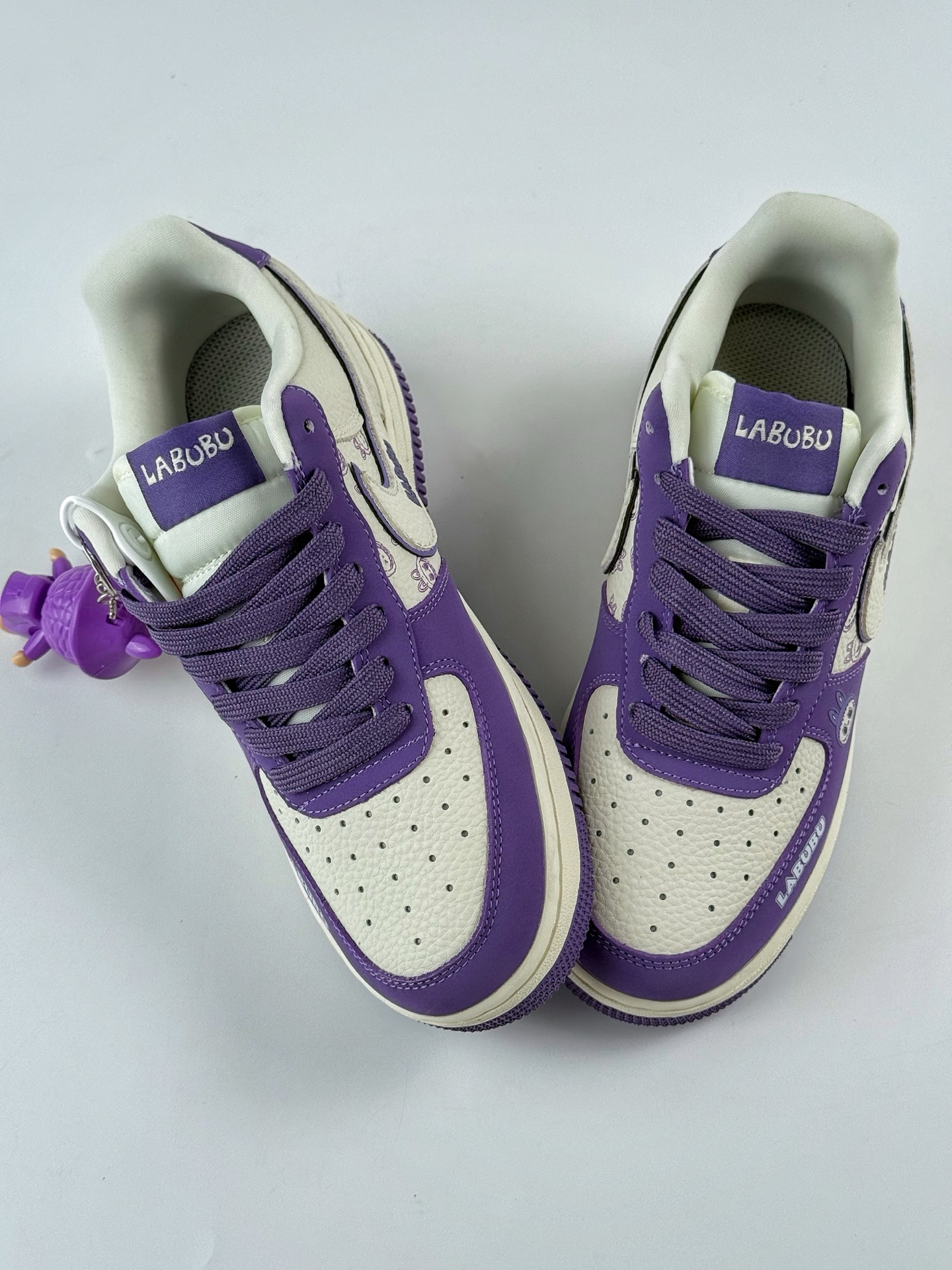 Nike Air Force 1 Low 07 x LABUBU 紫白  DK0188-090