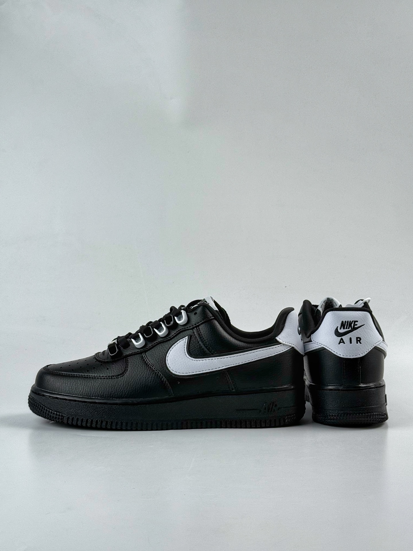 260 Nike Air Force 1 Low 07 黑银 3M反光版+牙刷配件 CQ0492-001