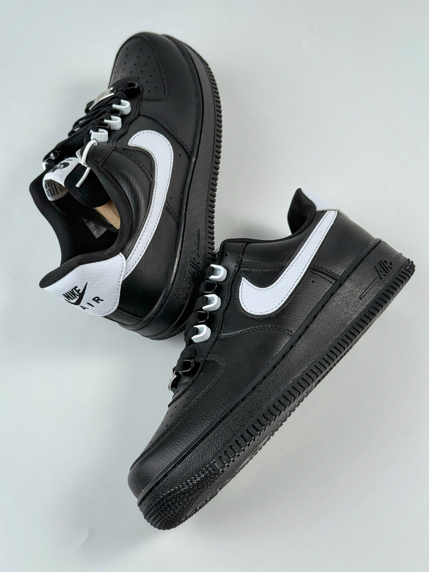 260 Nike Air Force 1 Low 07 黑银 3M反光版+牙刷配件 CQ0492-001