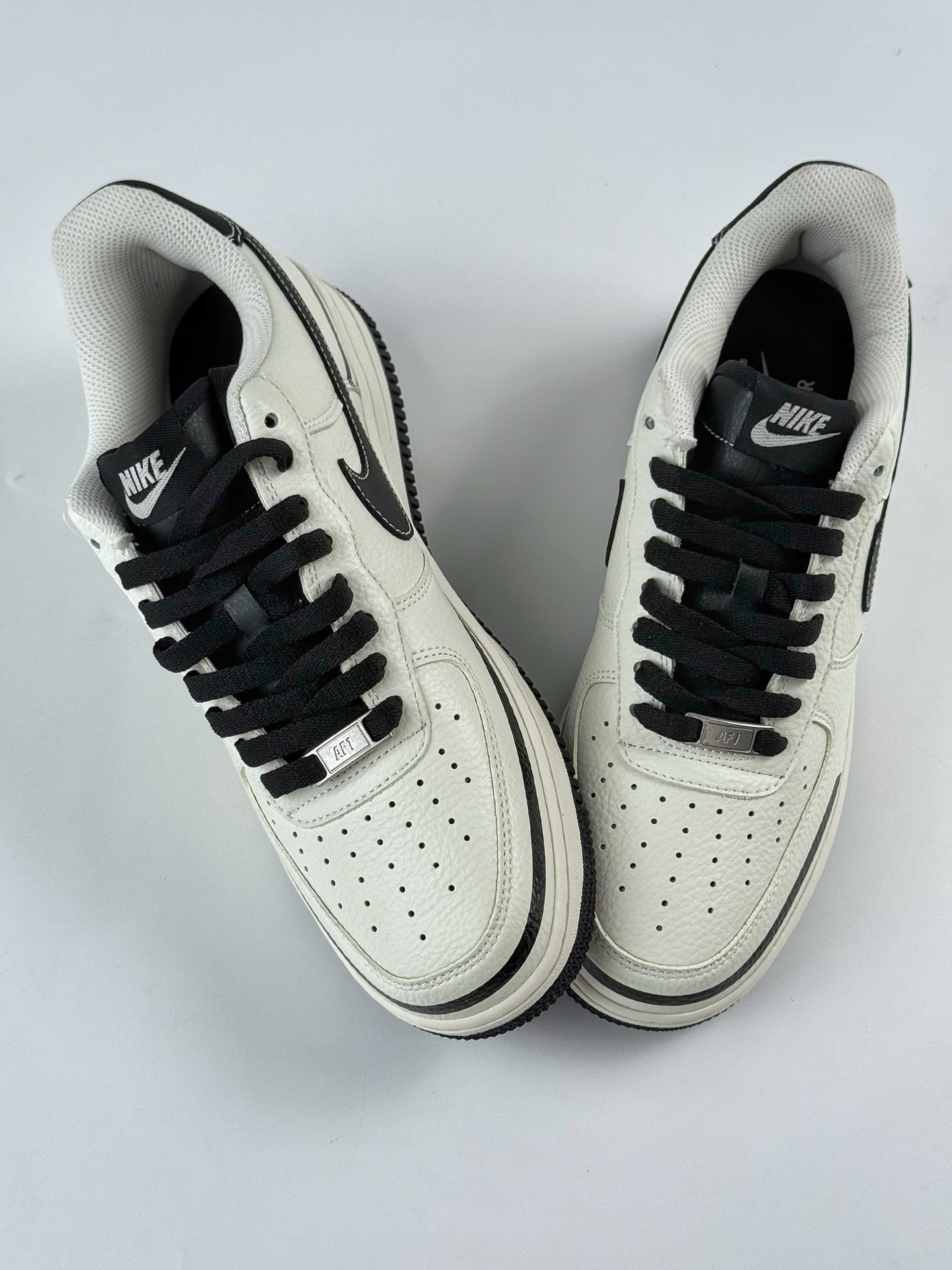 260 Nike Air Force 1 Low 07 藤原豆腐店 白黑 KX2532-503