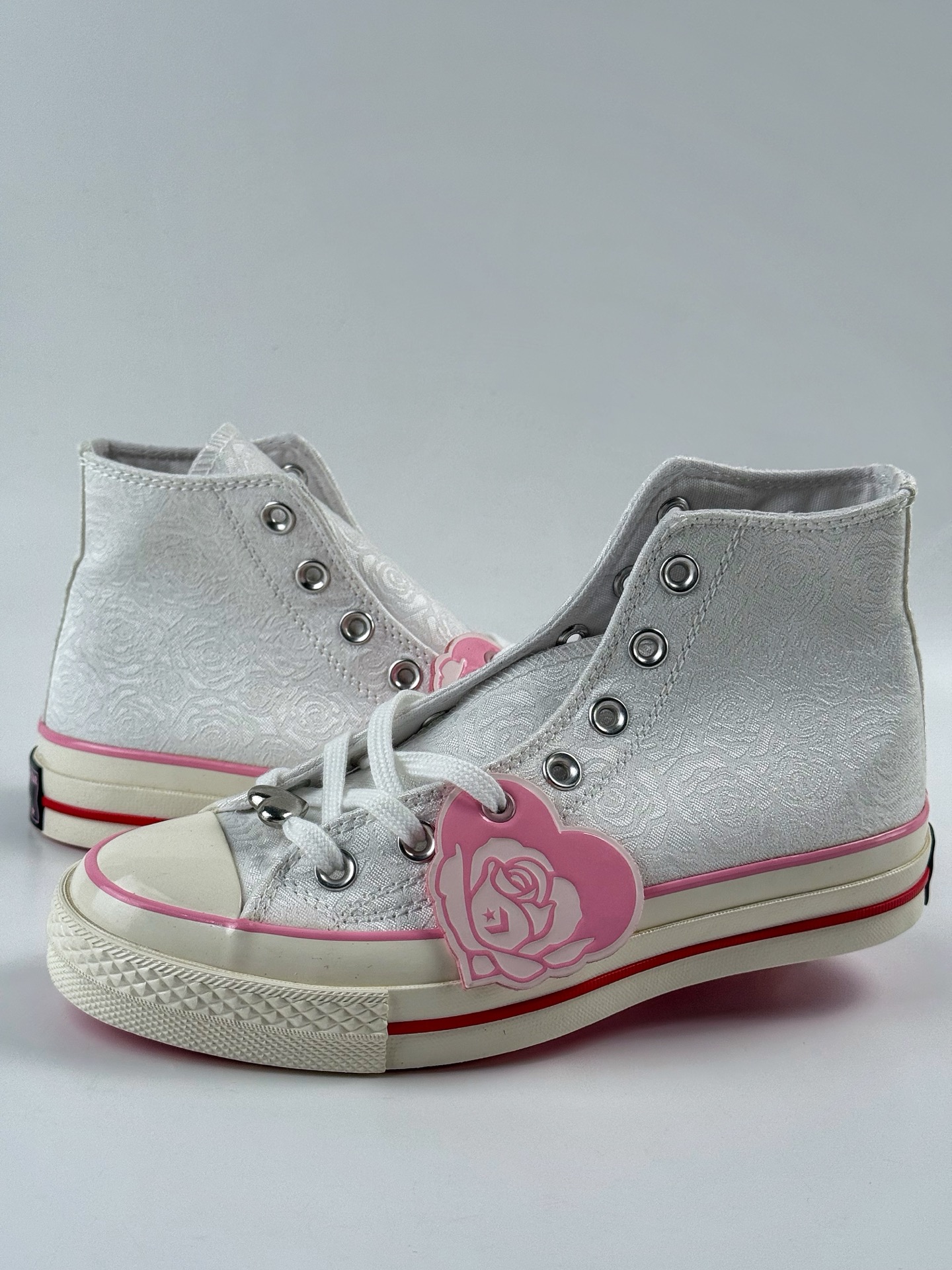 160 Converse Chuck 70 Rose Vintage 情人节限定爱心玫瑰 休闲帆布鞋 A14798CYK