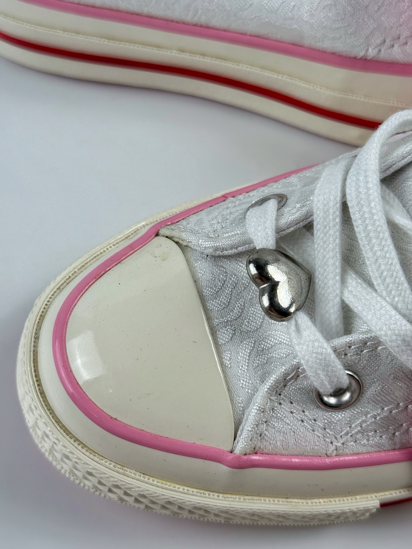 160 Converse Chuck 70 Rose Vintage 情人节限定爱心玫瑰 休闲帆布鞋 A14798CYK