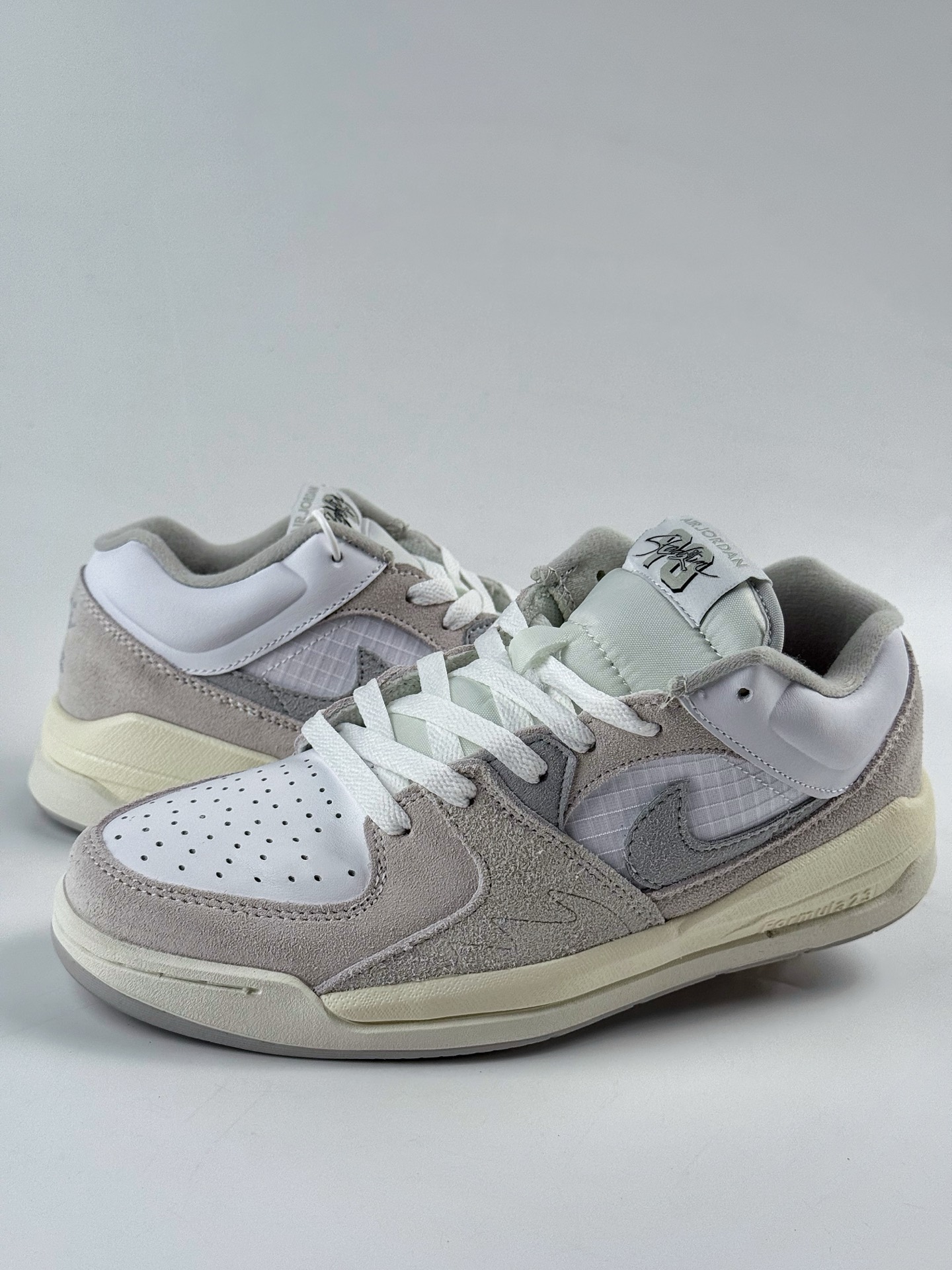 220 耐克Nike Jordan Stadium 90 棕白 乔丹90年代体育场系列低帮复古运动篮球鞋 DX4397-100