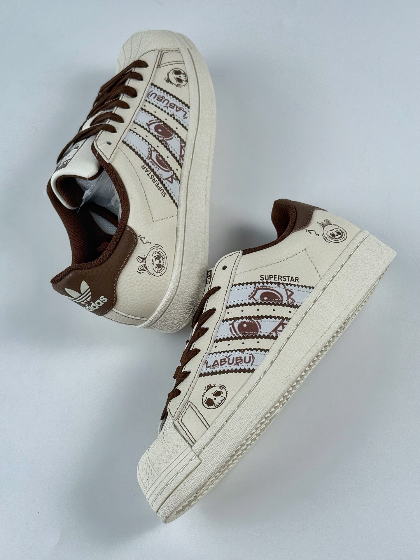 220 AD Originals Superstar x LABUBU 白棕 DS0028