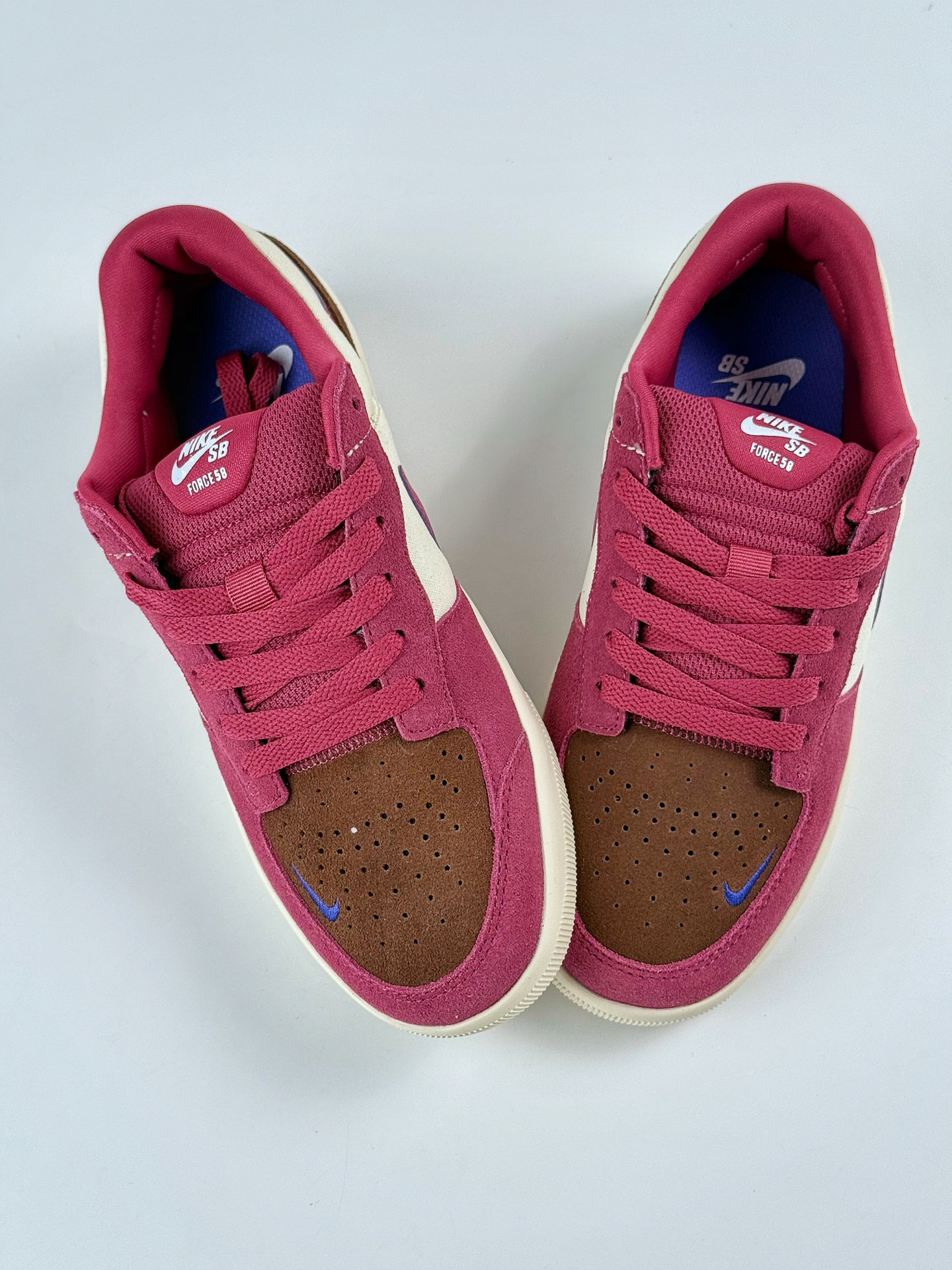 150 耐克Nike SB Force 58 纯原版本 硫化杯底 传统篮球风格 DV5477-104