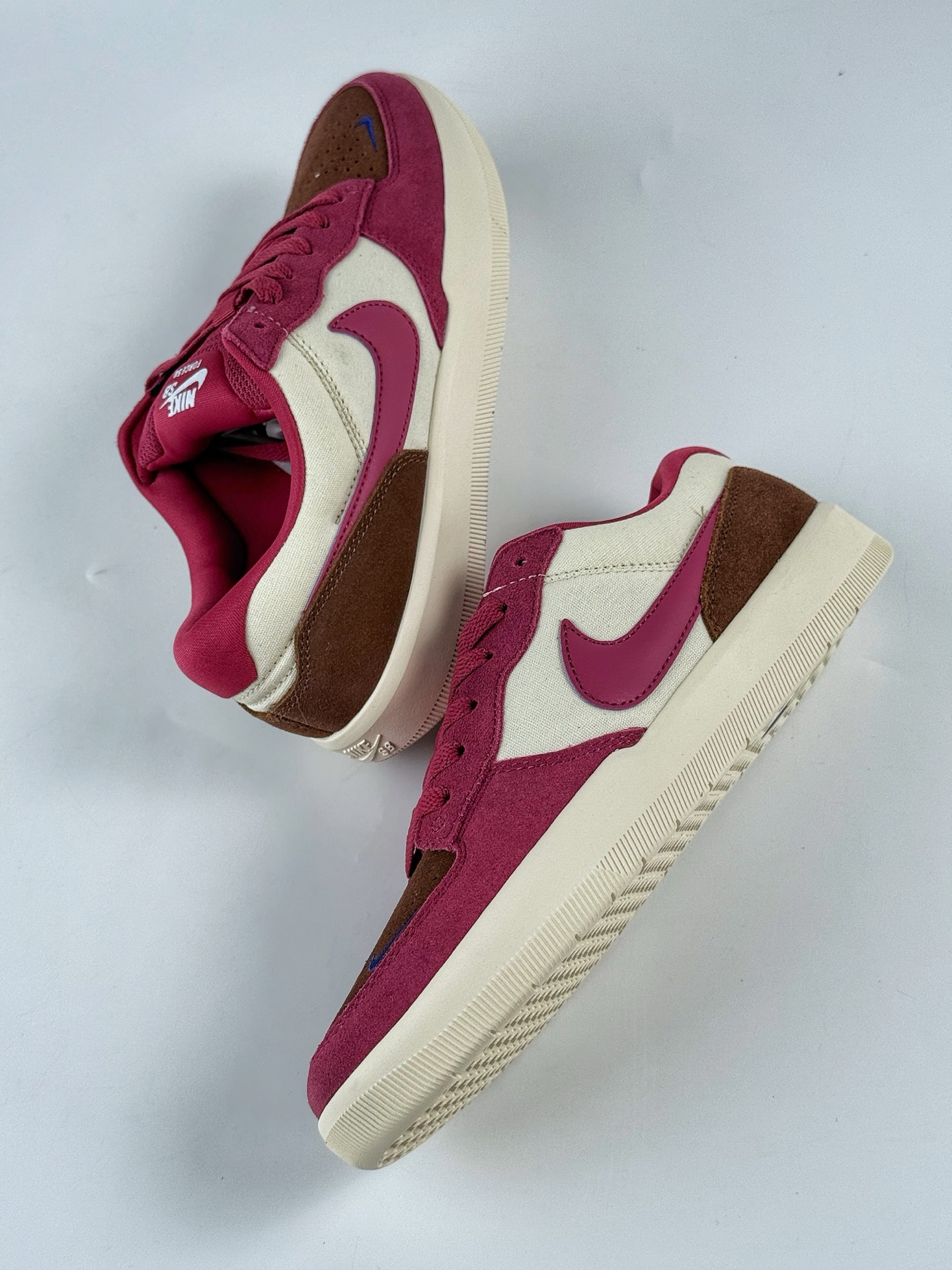 150 耐克Nike SB Force 58 纯原版本 硫化杯底 传统篮球风格 DV5477-104
