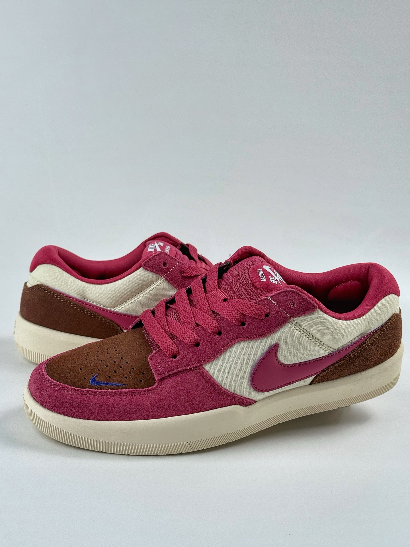 150 耐克Nike SB Force 58 纯原版本 硫化杯底 传统篮球风格 DV5477-104