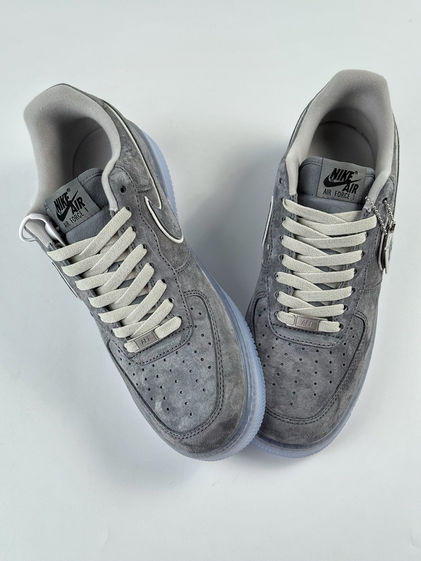 220 Nike Air Force 1 Low 07 灰蓝 AA1117-199