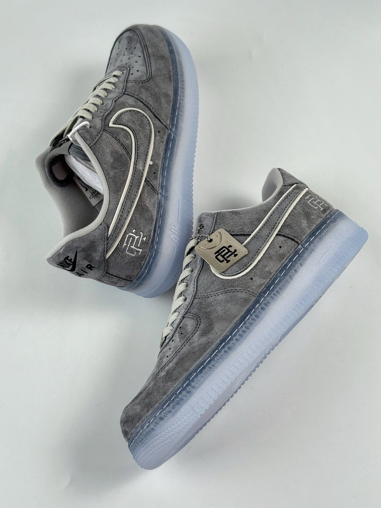 220 Nike Air Force 1 Low 07 灰蓝 AA1117-199
