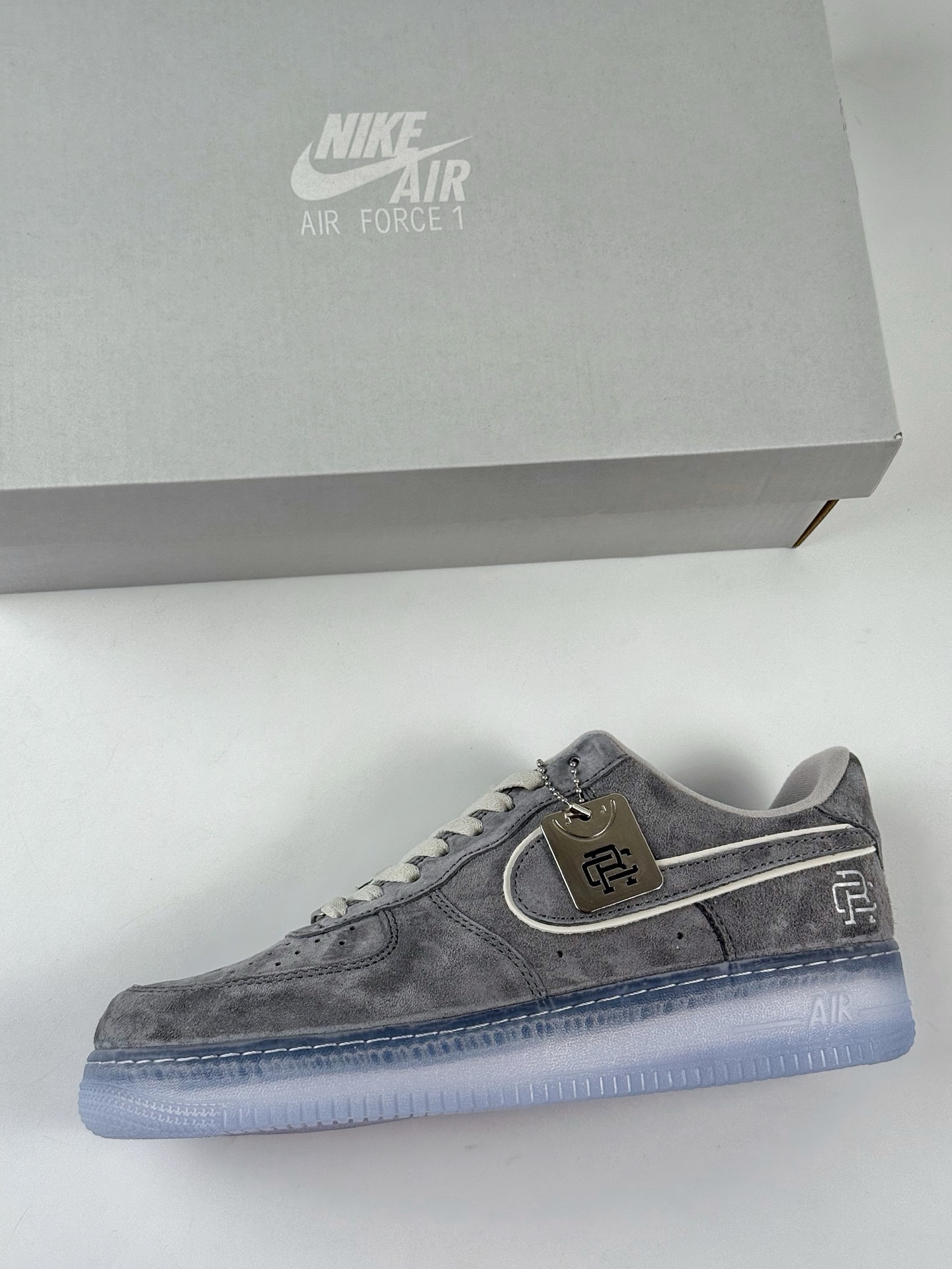 220 Nike Air Force 1 Low 07 灰蓝 AA1117-199