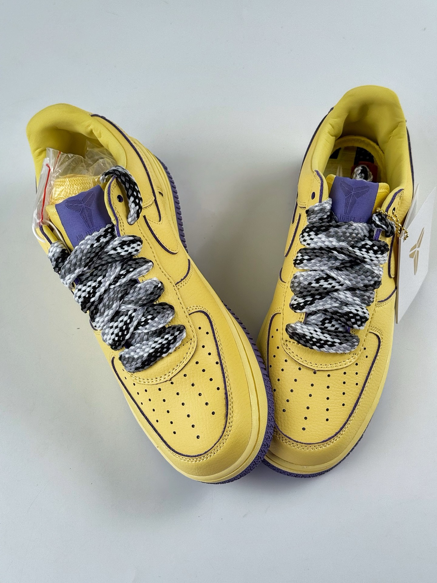 Nike Air Force 1 Low 07 Kobe Bryant 黄蓝麻绳满天星 HV9408-700