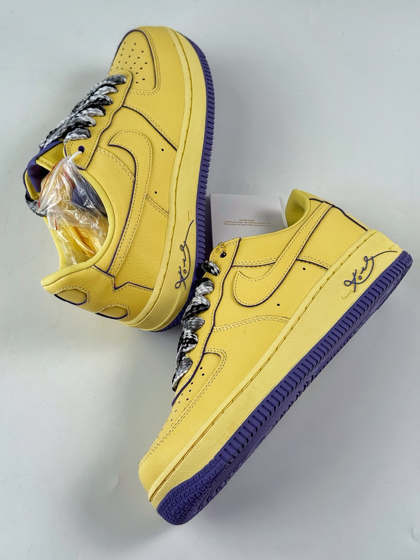 Nike Air Force 1 Low 07 Kobe Bryant 黄蓝麻绳满天星 HV9408-700