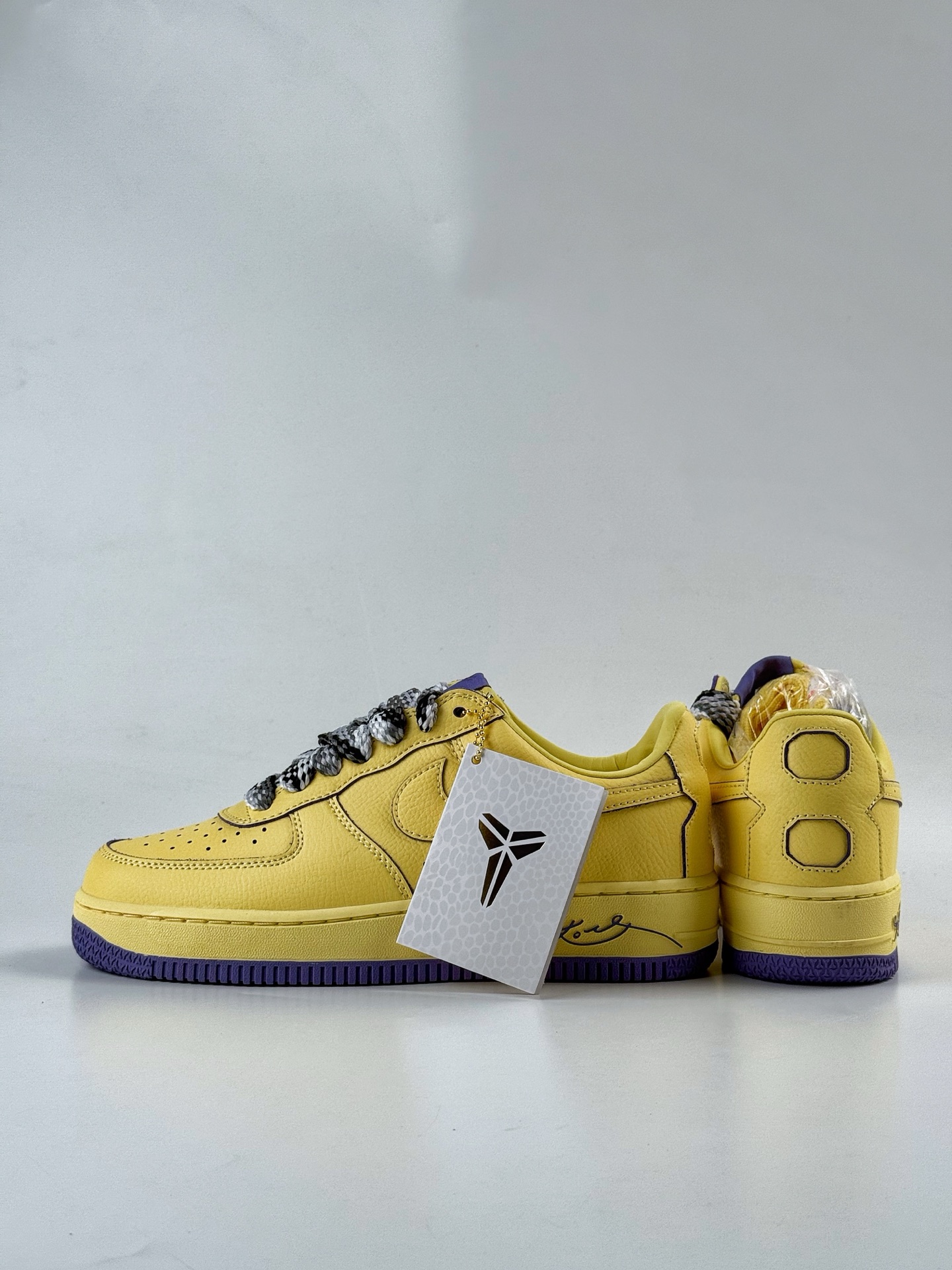 Nike Air Force 1 Low 07 Kobe Bryant 黄蓝麻绳满天星 HV9408-700