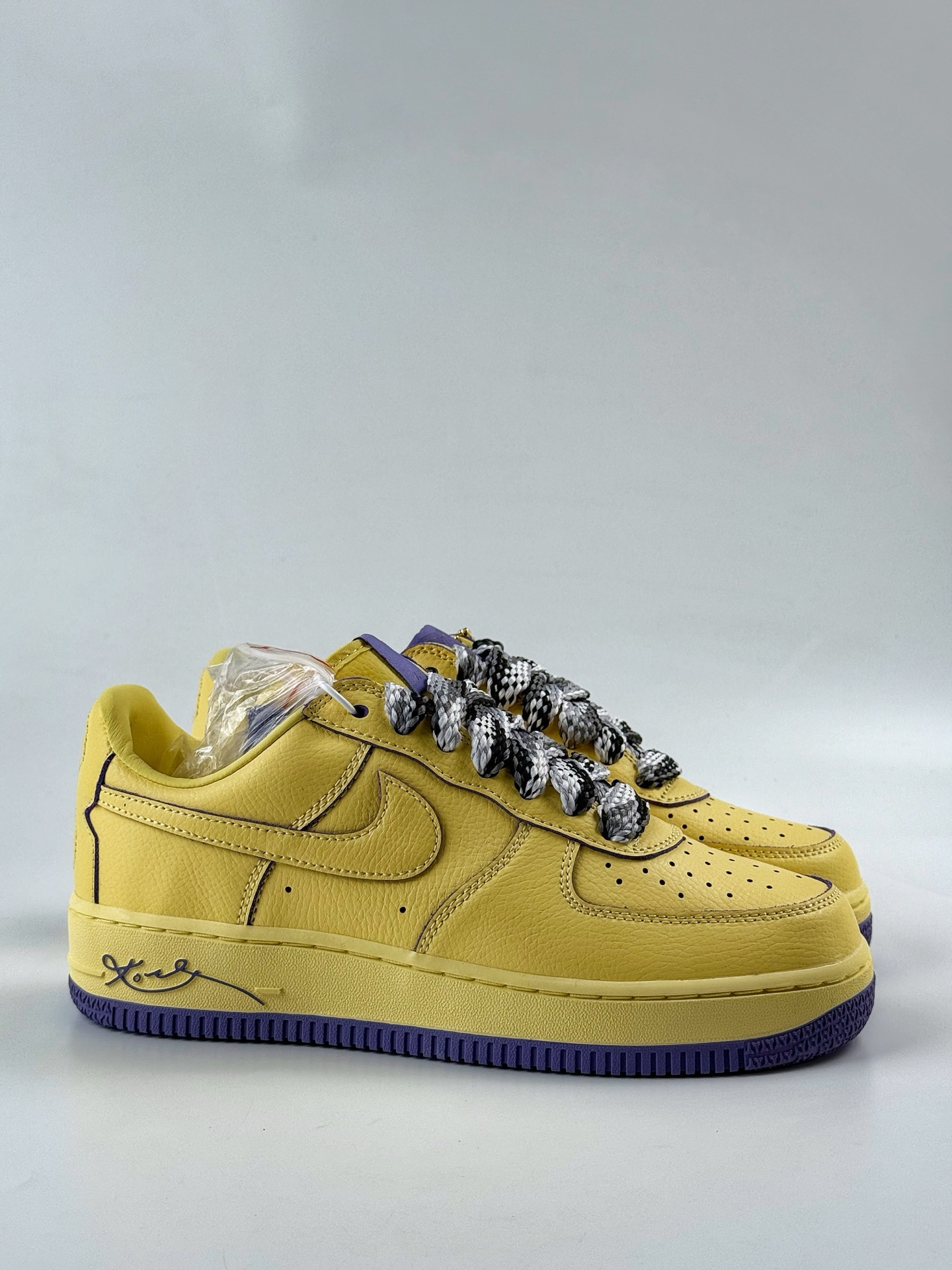 Nike Air Force 1 Low 07 Kobe Bryant 黄蓝麻绳满天星 HV9408-700