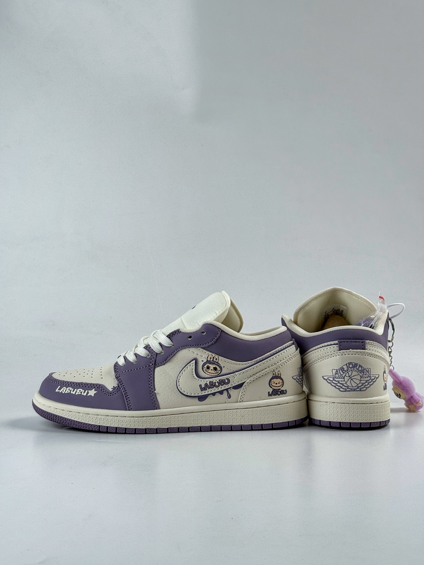 280 Air Jordan 1 Retro Low x LABUBU 米紫拉布布 QR2025-005