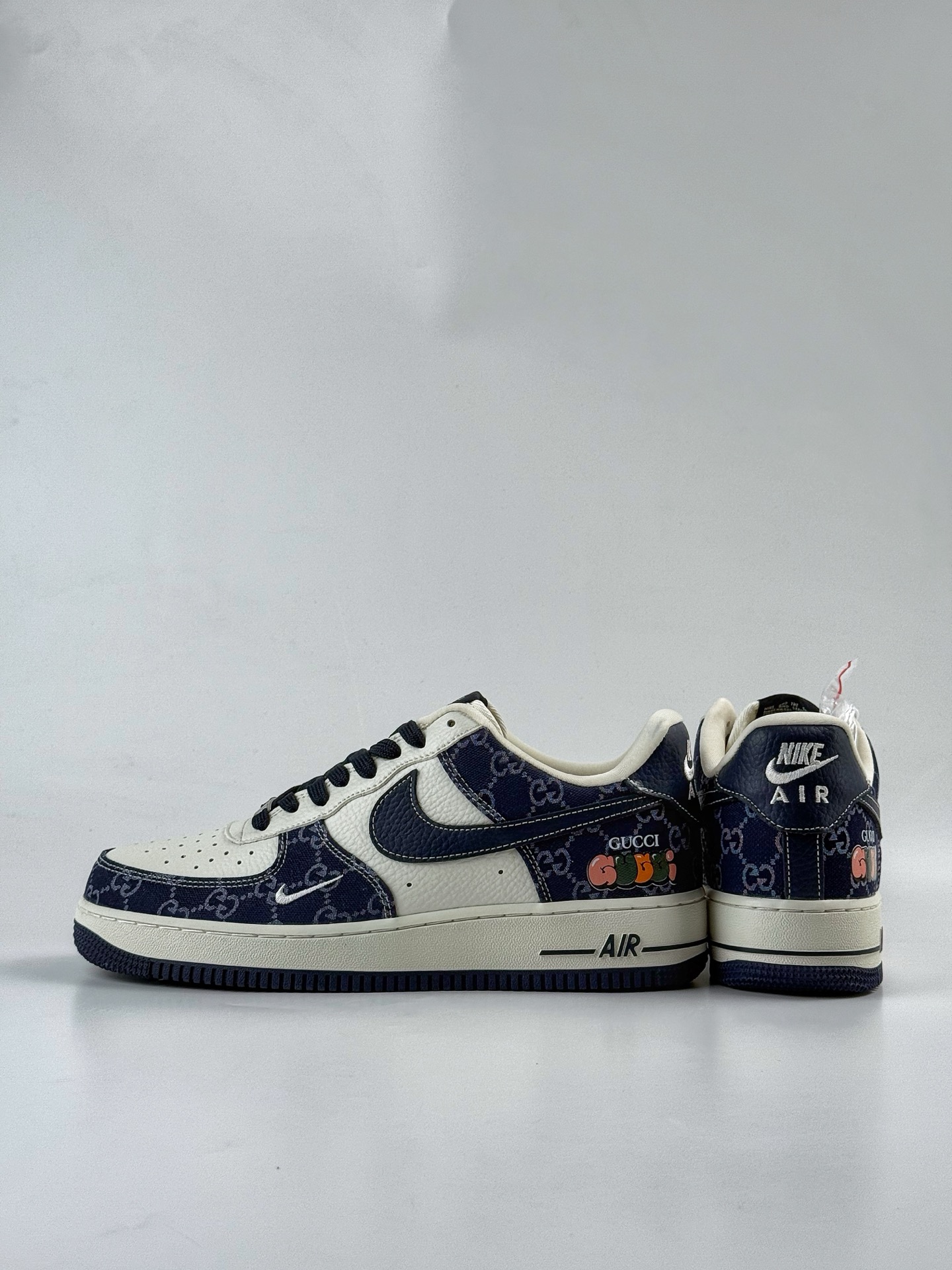 260 Nike Air Force 1 Low 07 x GUCCI 蓝白小勾 SC0601-568
