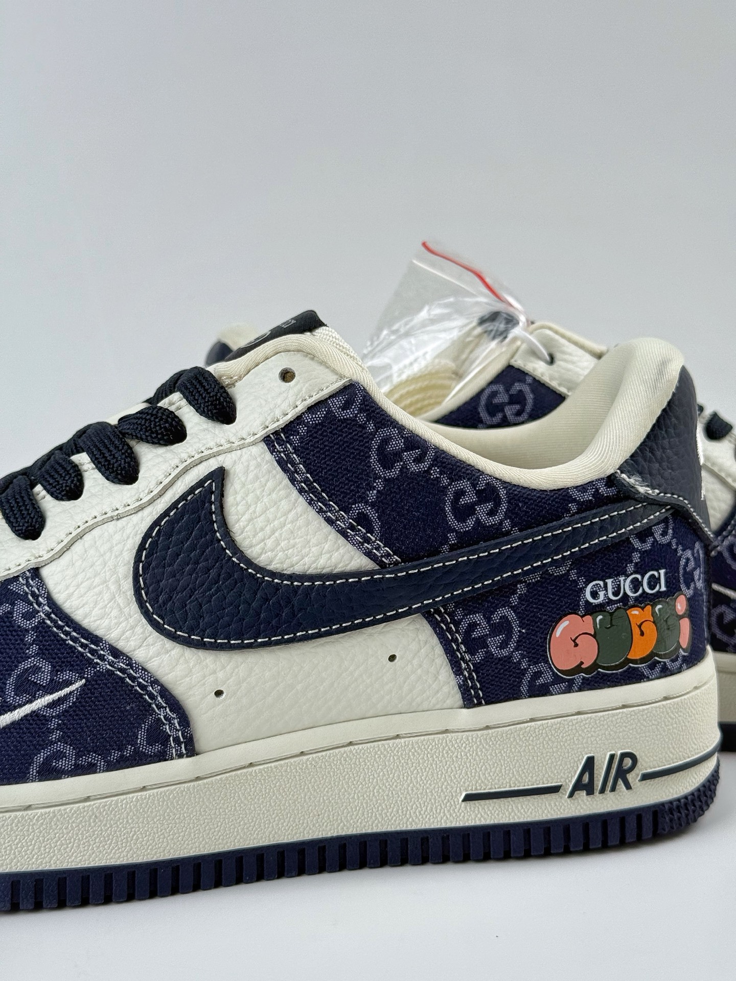 260 Nike Air Force 1 Low 07 x GUCCI 蓝白小勾 SC0601-568