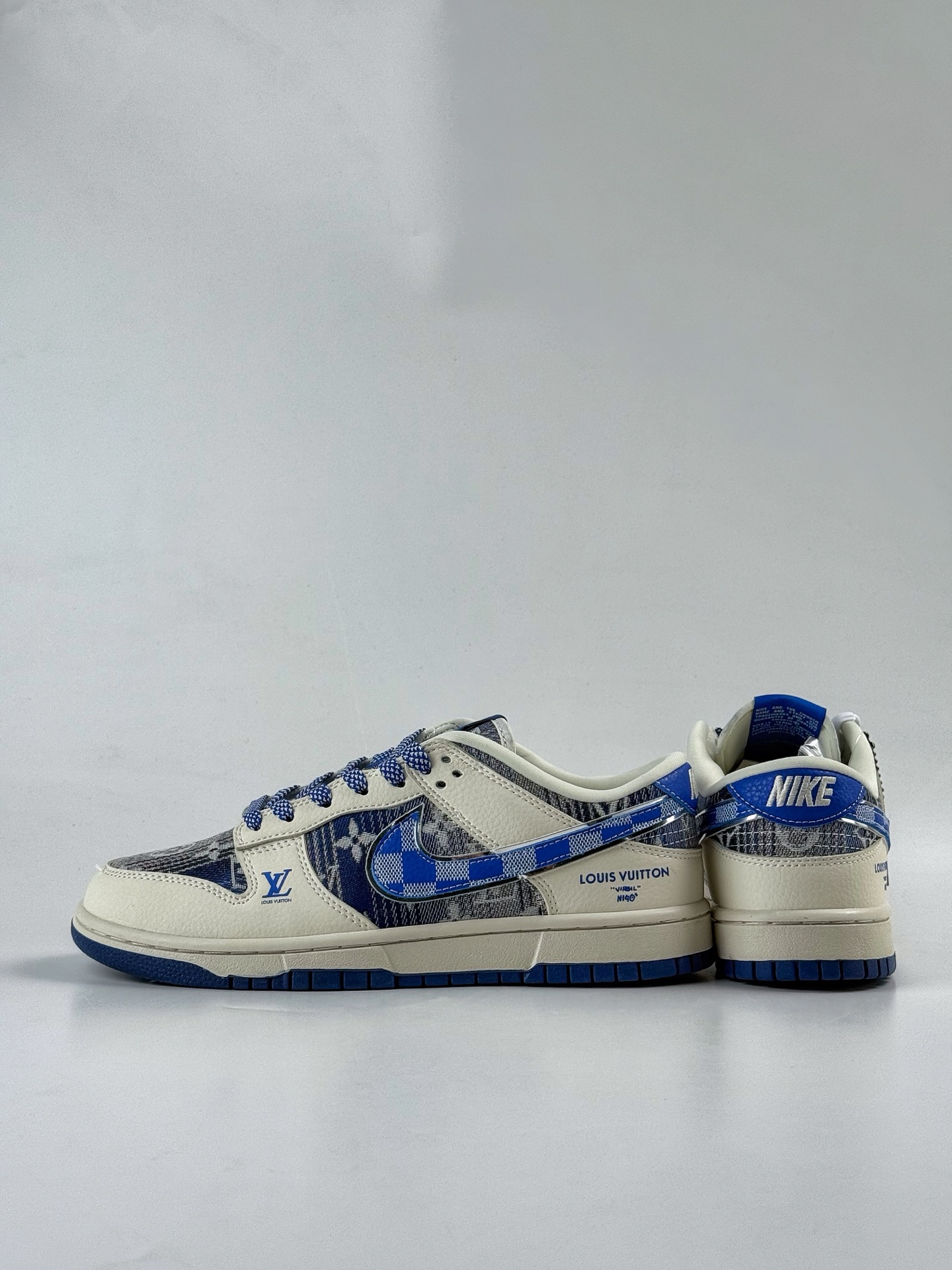 260 NIKE SB Dunk Low RETRO x Louis Vuitton 白蓝满天星 DS6608-004