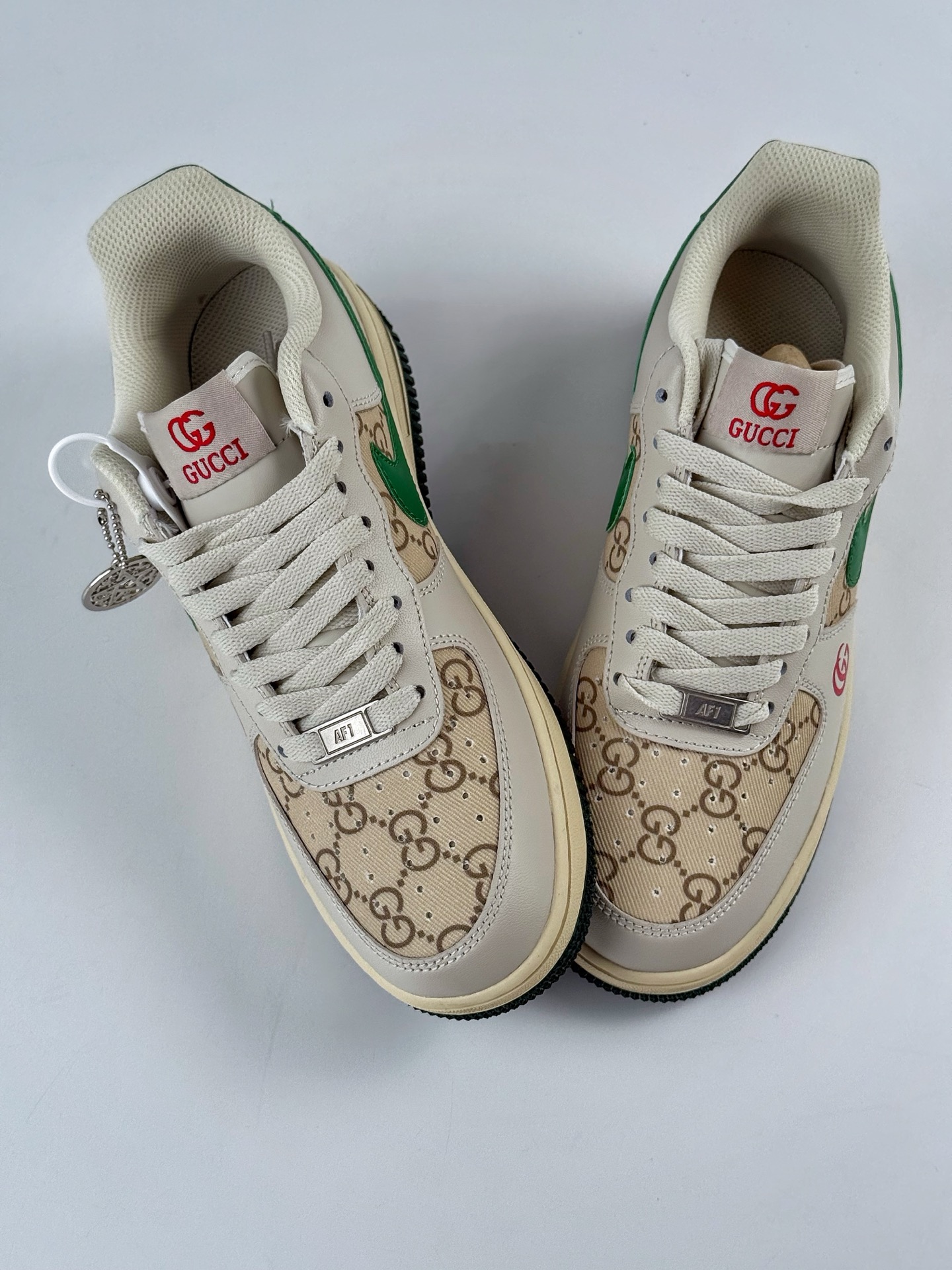 Nike Air Force 1 Low 07 x GUCCI 灰棕绿 AH8462-003