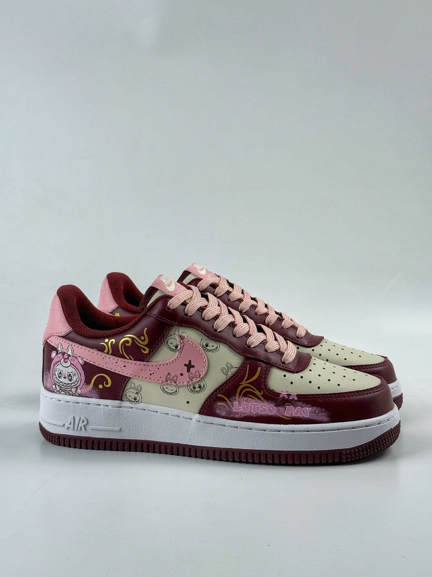Nike Air Force 1 Low 07 x LABUBU 红粉 FD9925-611
