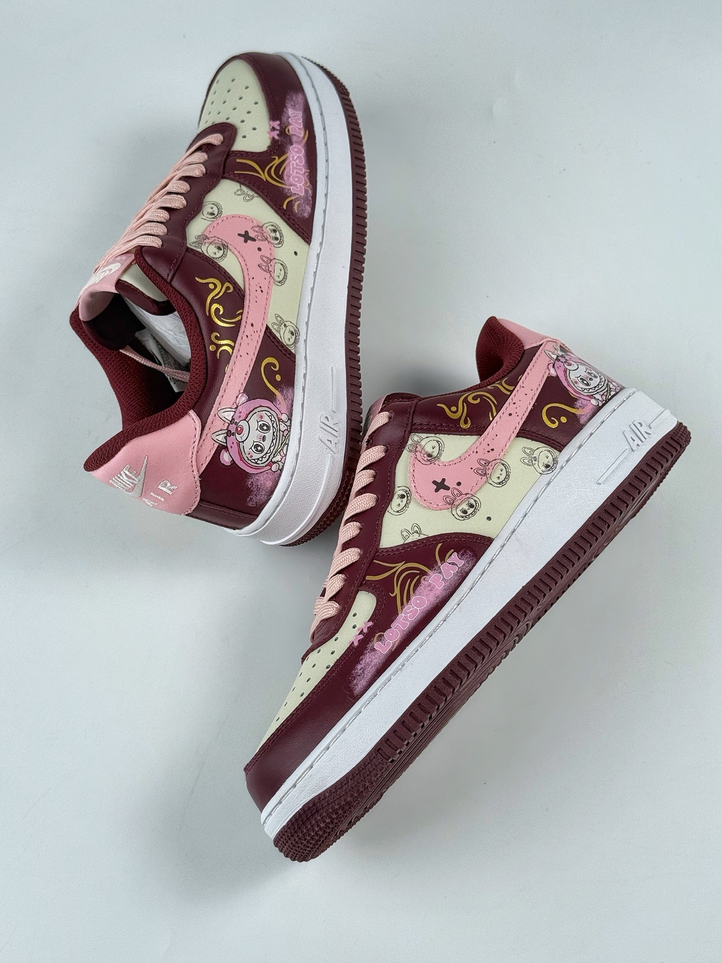 Nike Air Force 1 Low 07 x LABUBU 红粉 FD9925-611