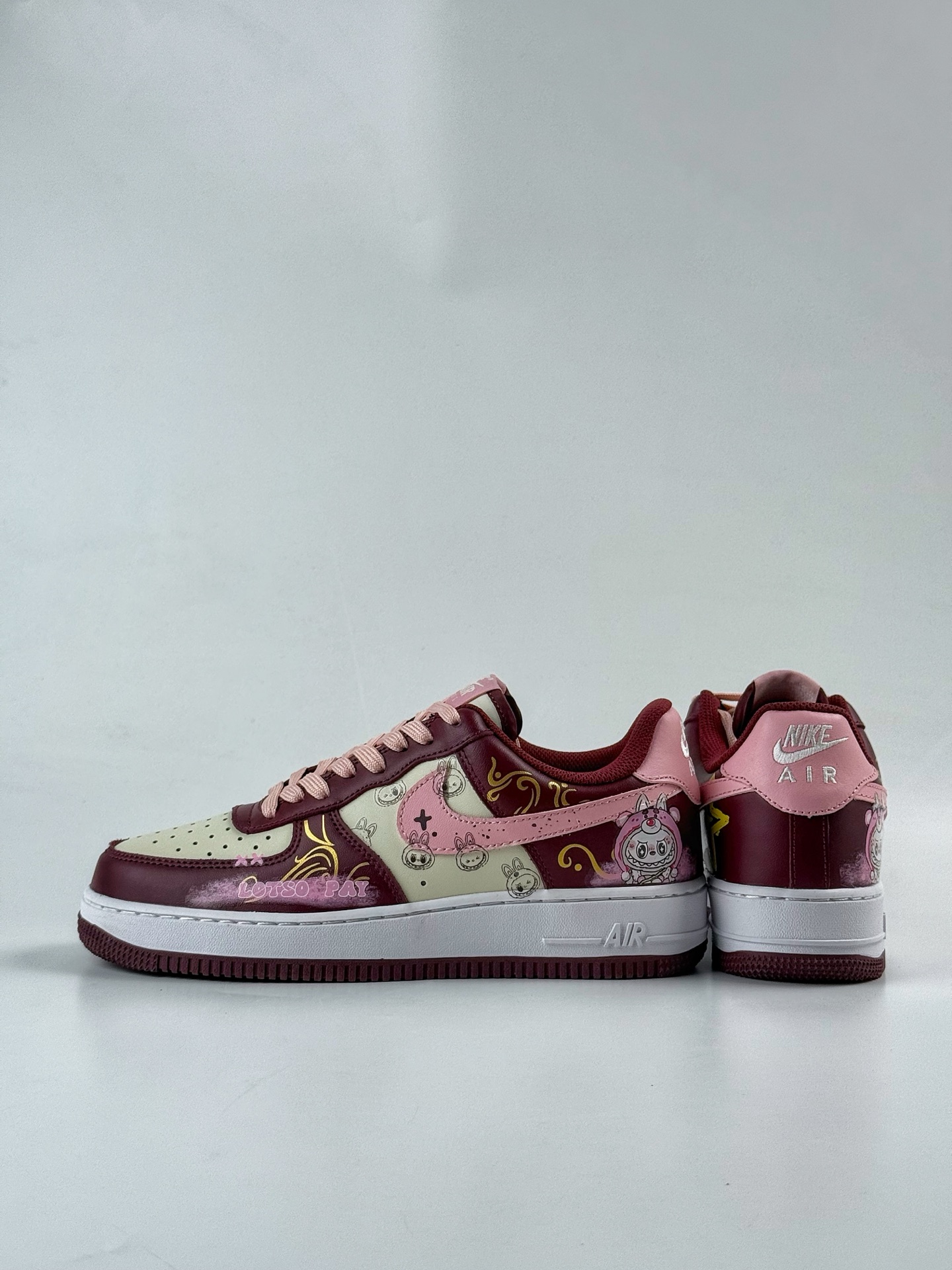Nike Air Force 1 Low 07 x LABUBU 红粉 FD9925-611