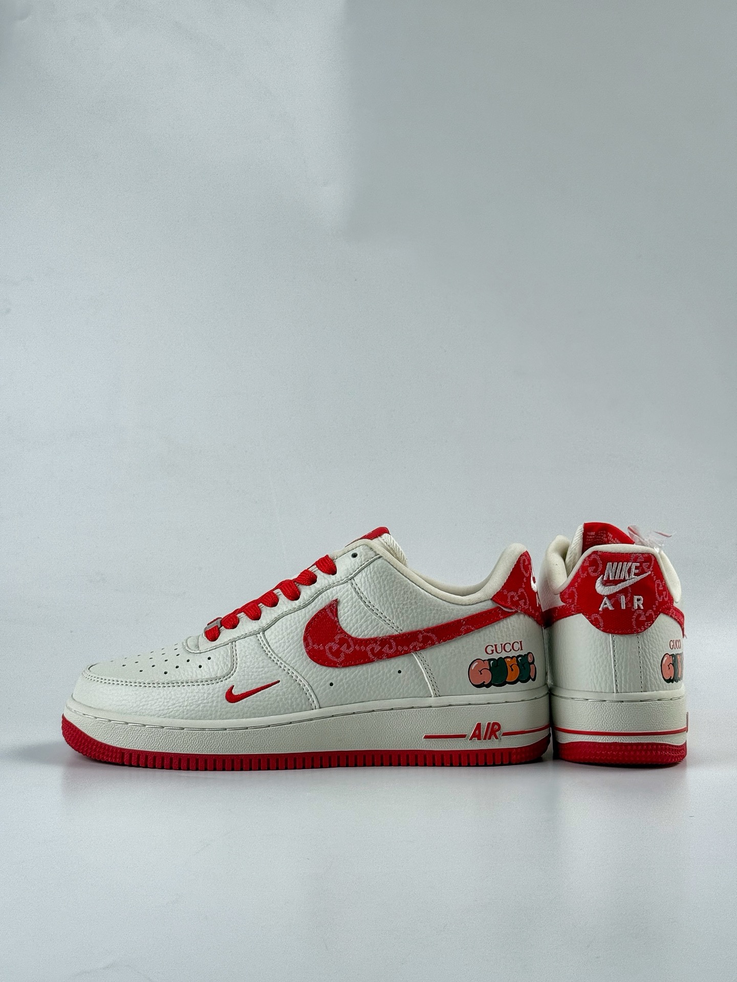 Nike Air Force 1 Low 07 x GUCCI 白红小勾 SC0601-570