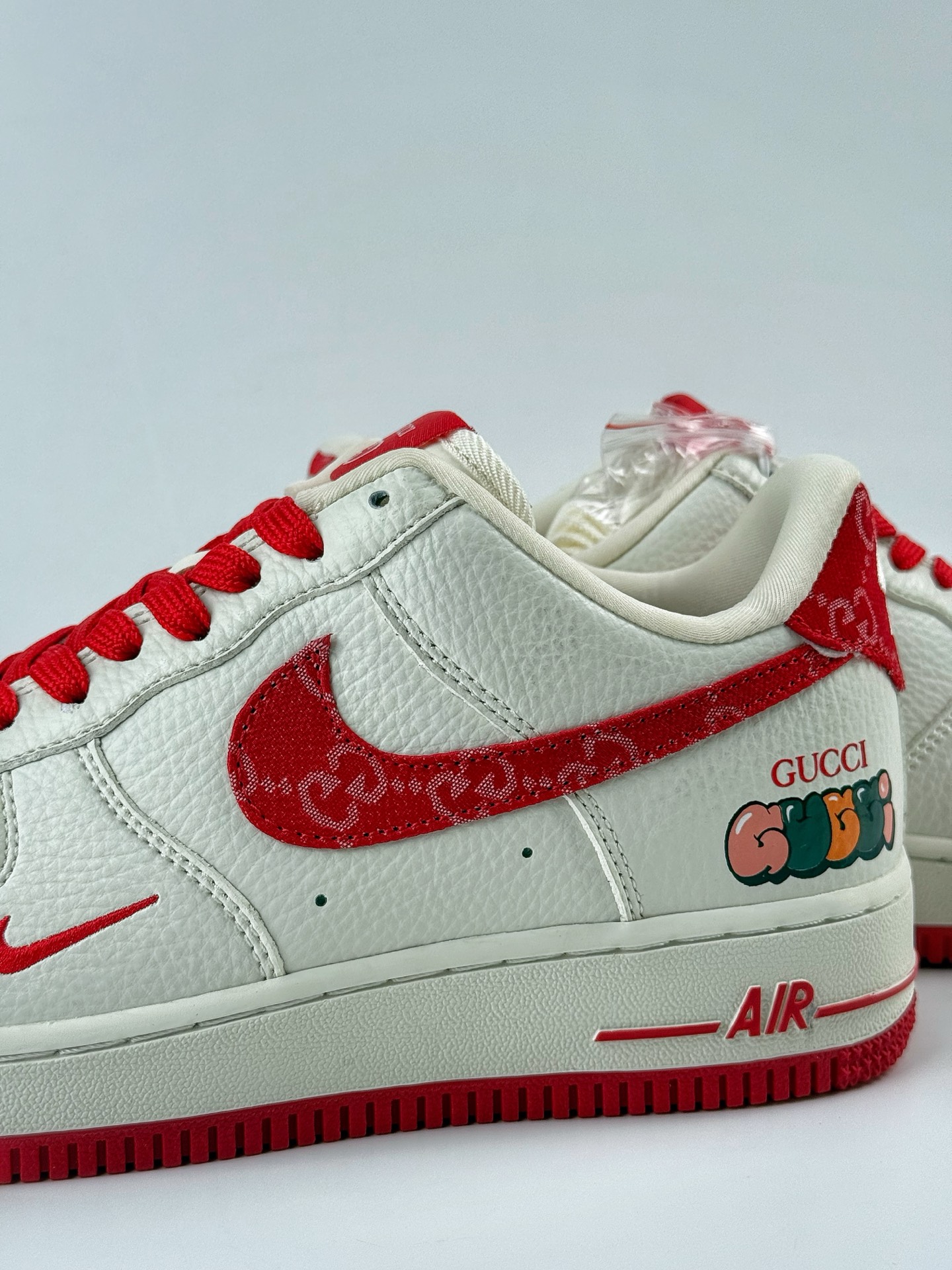 Nike Air Force 1 Low 07 x GUCCI 白红小勾 SC0601-570