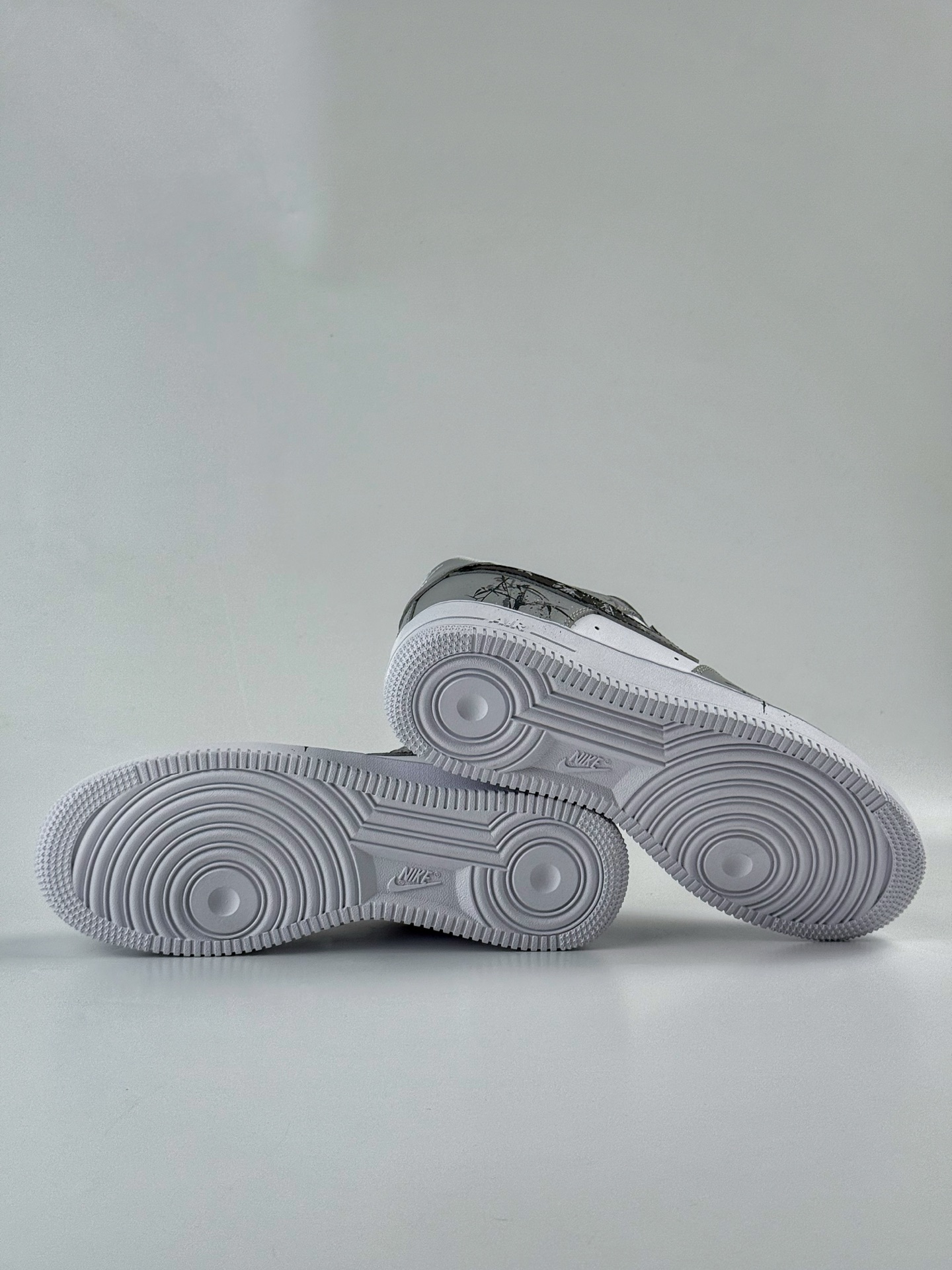 Nike Air Force 1 Low 07 ”White/Grey” 灰白 中国风 竹叶 FD9763-101