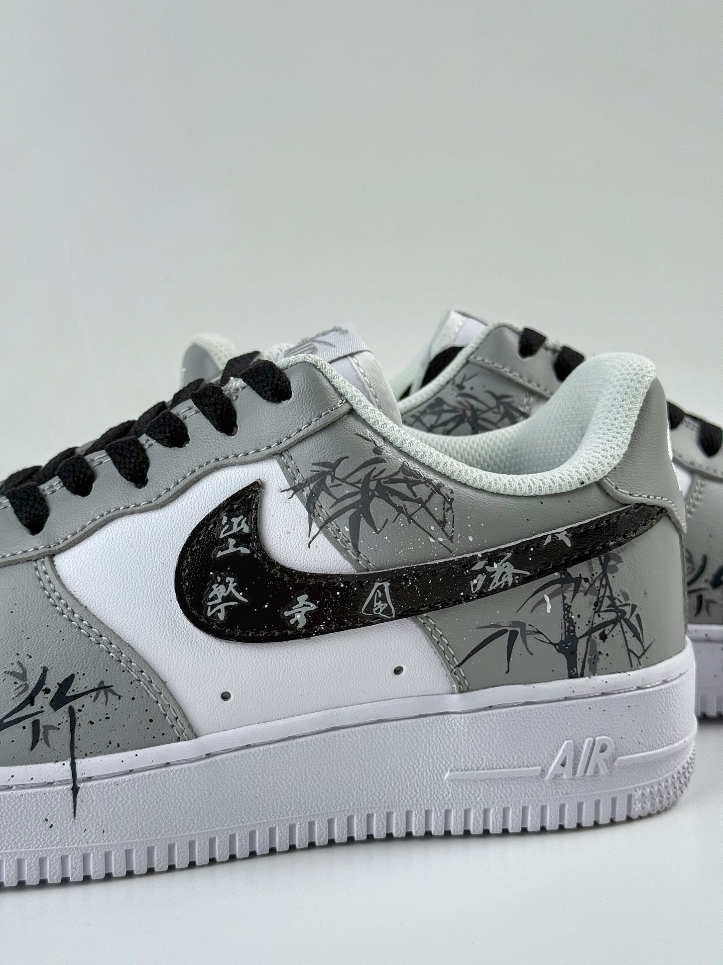 Nike Air Force 1 Low 07 ”White/Grey” 灰白 中国风 竹叶 FD9763-101